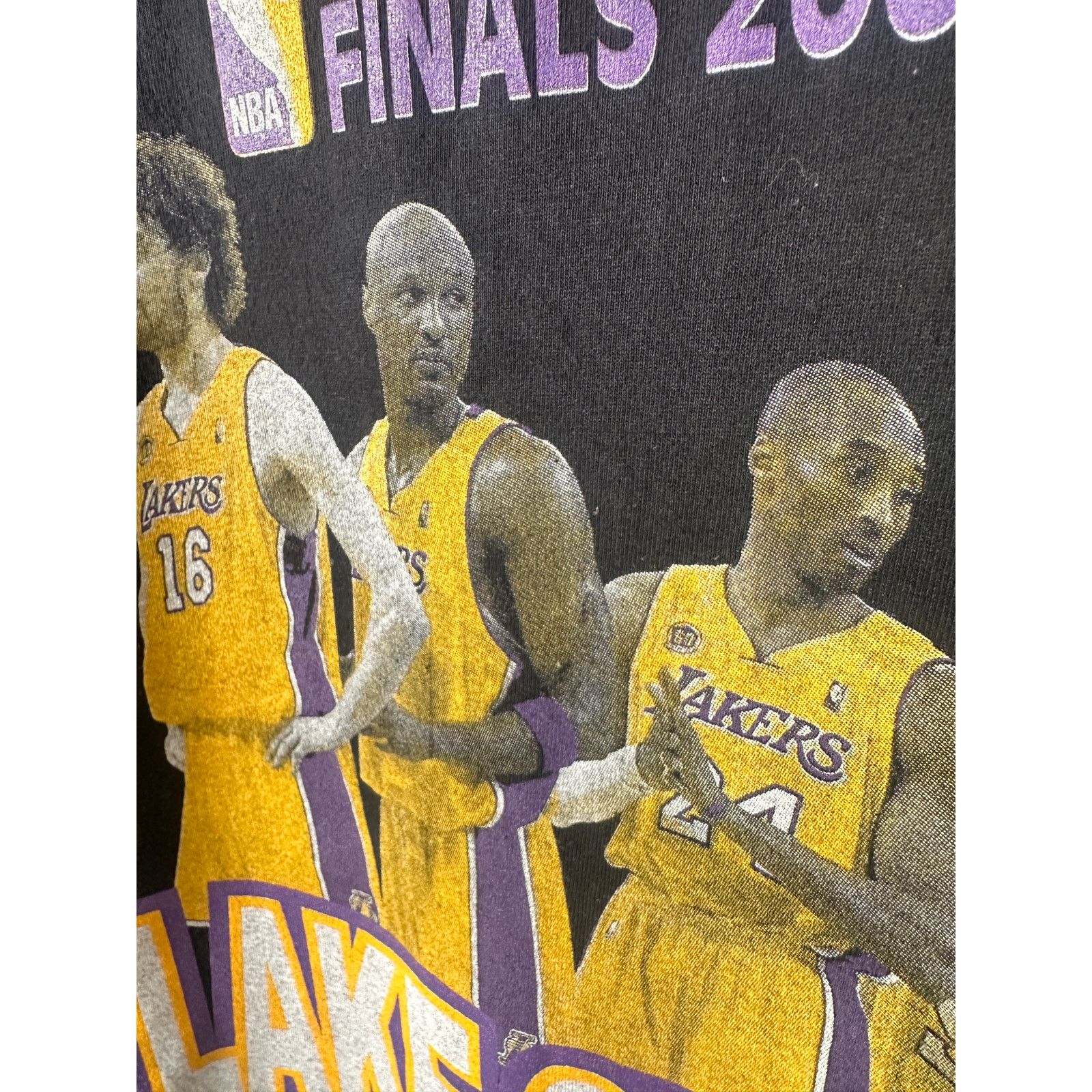 NBA × Vintage Vintage 2008 Los Angeles Lakers WCF Lakeshow T-Shirt - XL Size US XL / EU 56 / 4 - 3 Thumbnail