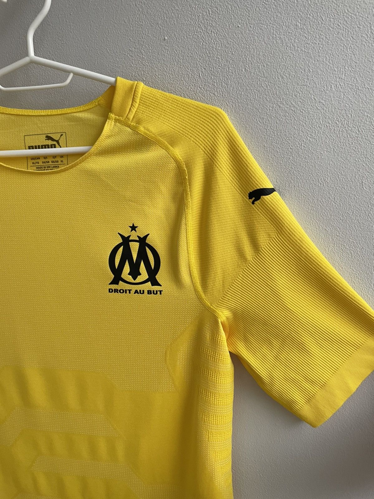 Vintage Olympique Marseille EvoKnit Player Issue Soccer Jersey Shirt Size US XL / EU 56 / 4 - 4 Thumbnail