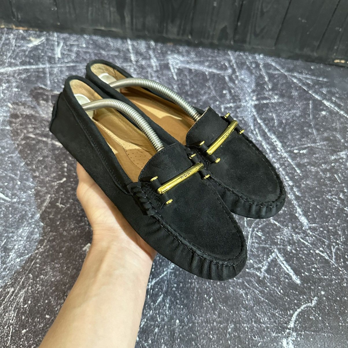 Lauren Ralph Lauren Suede Moccasin Flats Size 40 EU 8.5 US