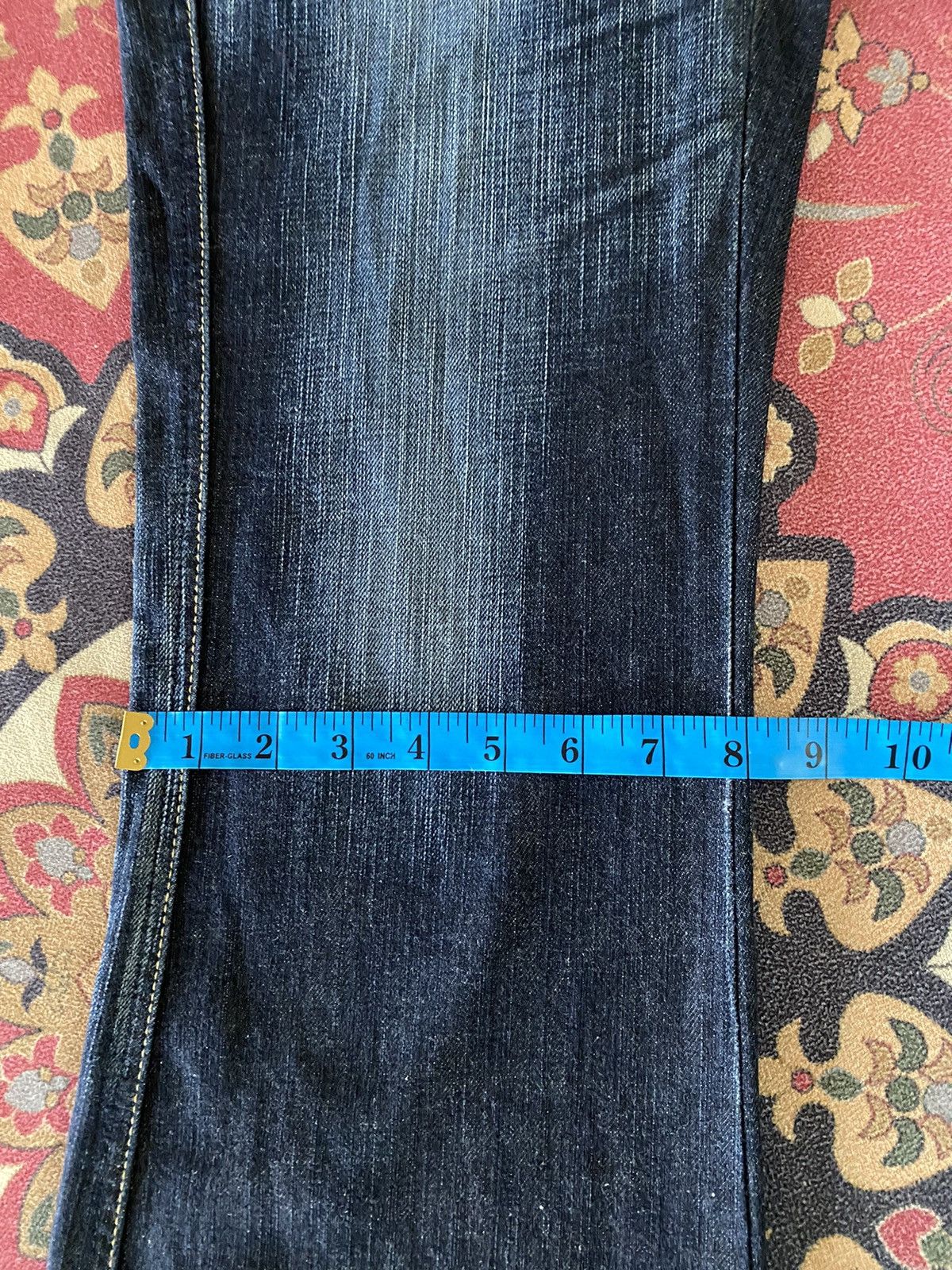 Edwin 🔥🔥Japanese Brand Vienus Jean Super Flare Rare Design Denim Size US 28 / EU 44 - 16 Thumbnail