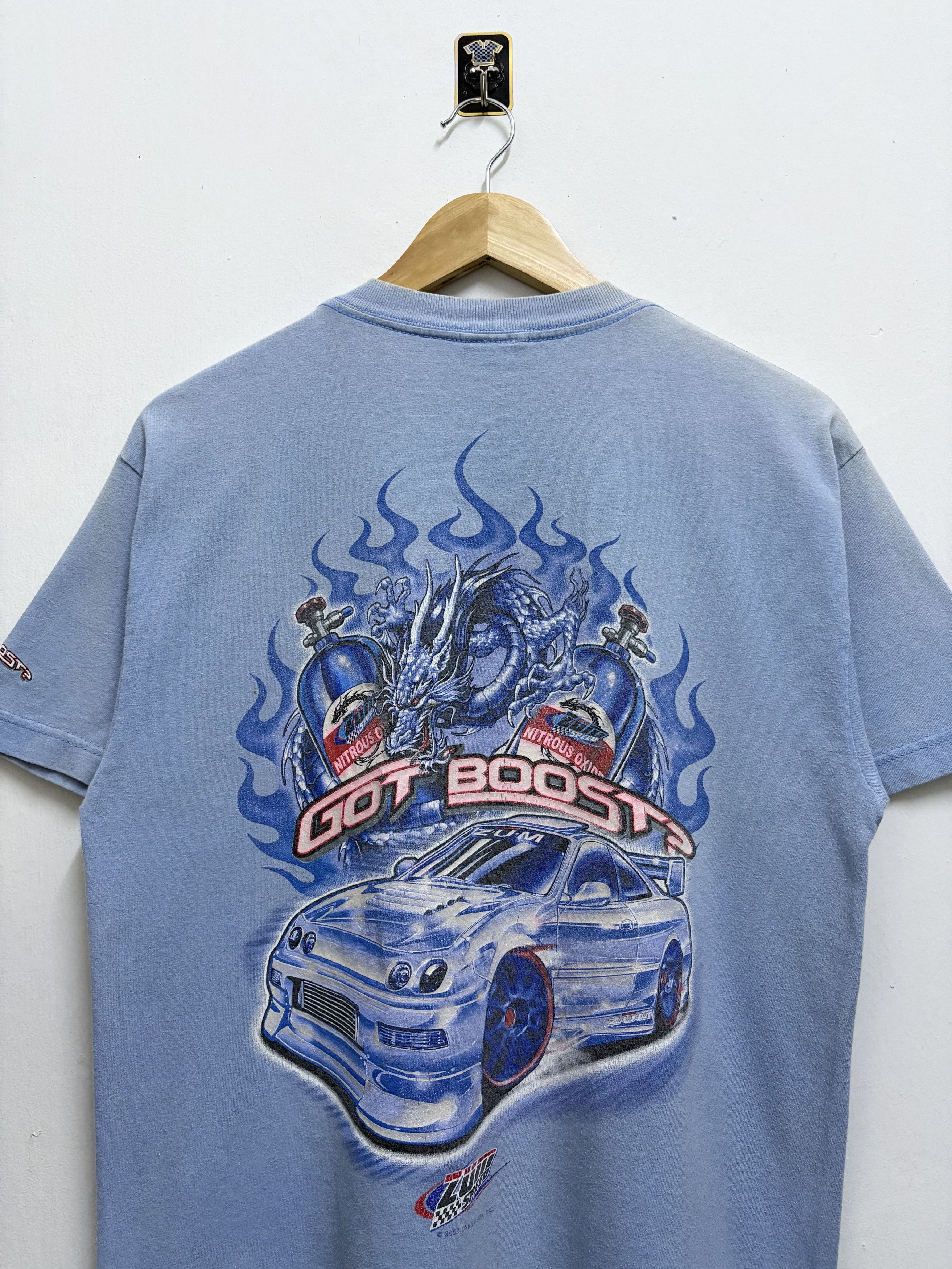 Vintage 2000's Zum Speed ODM - Got Boost ! Toyota Celica GT4 T-Shirt Size US M / EU 48-50 / 2 - 3 Thumbnail