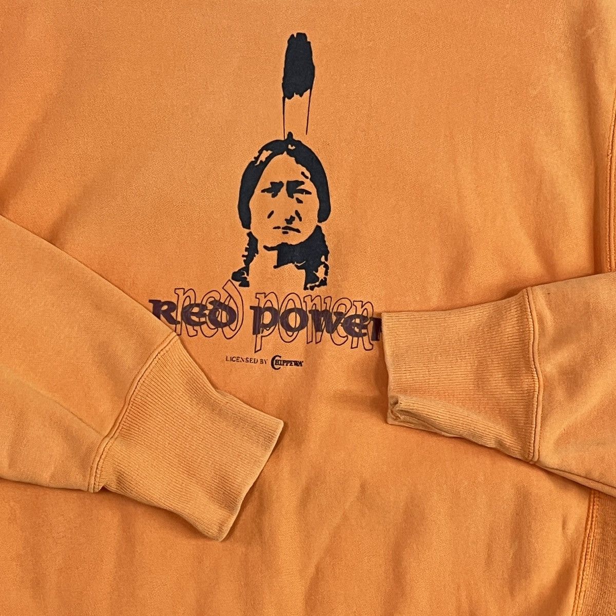 Chippewa Vintage Chippewa 1980s Native Red Indian Power Sweater Size US M / EU 48-50 / 2 - 13 Thumbnail