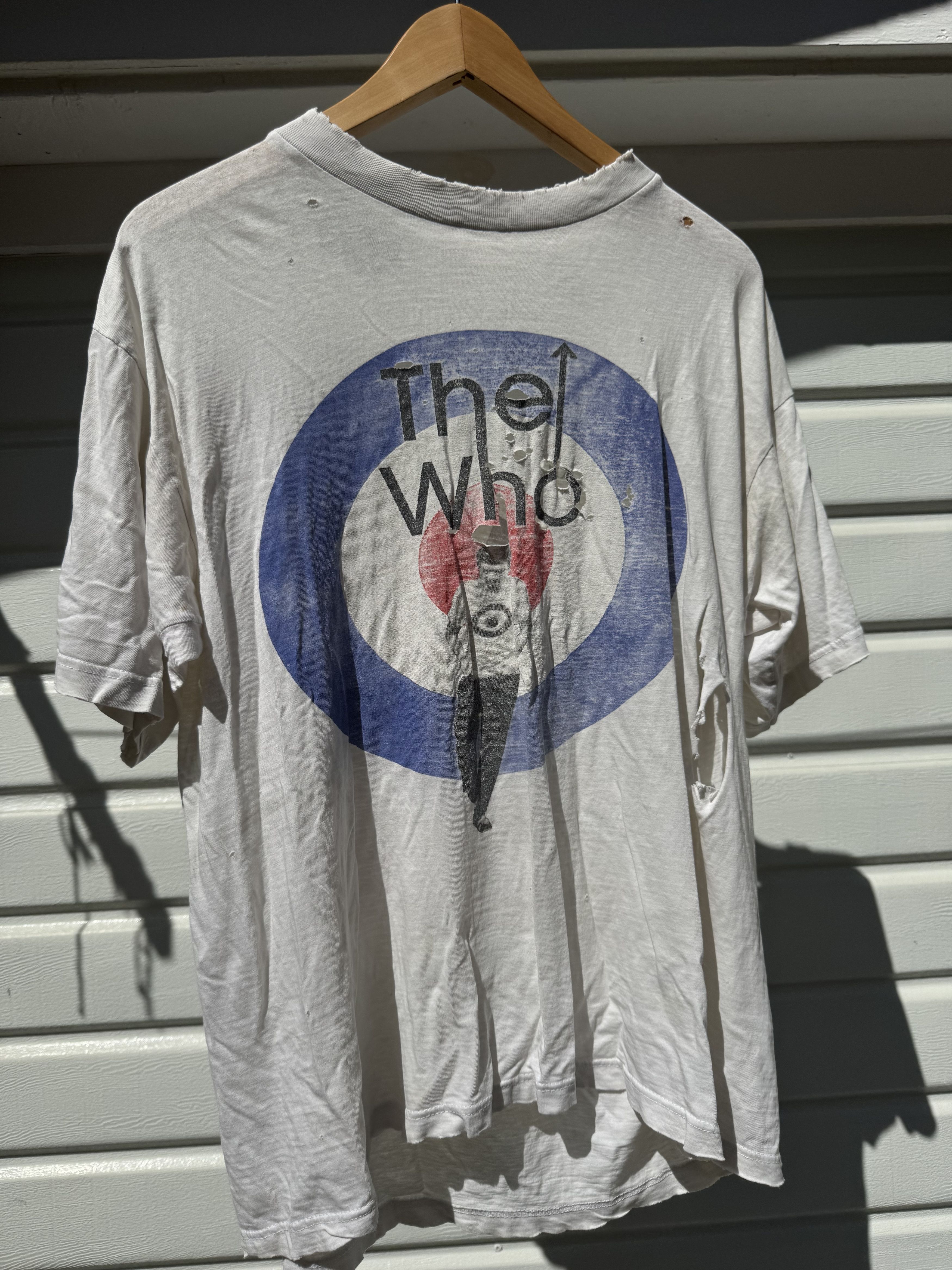 Vintage x Band Tee - The Who distressed Vintage Tour Tee