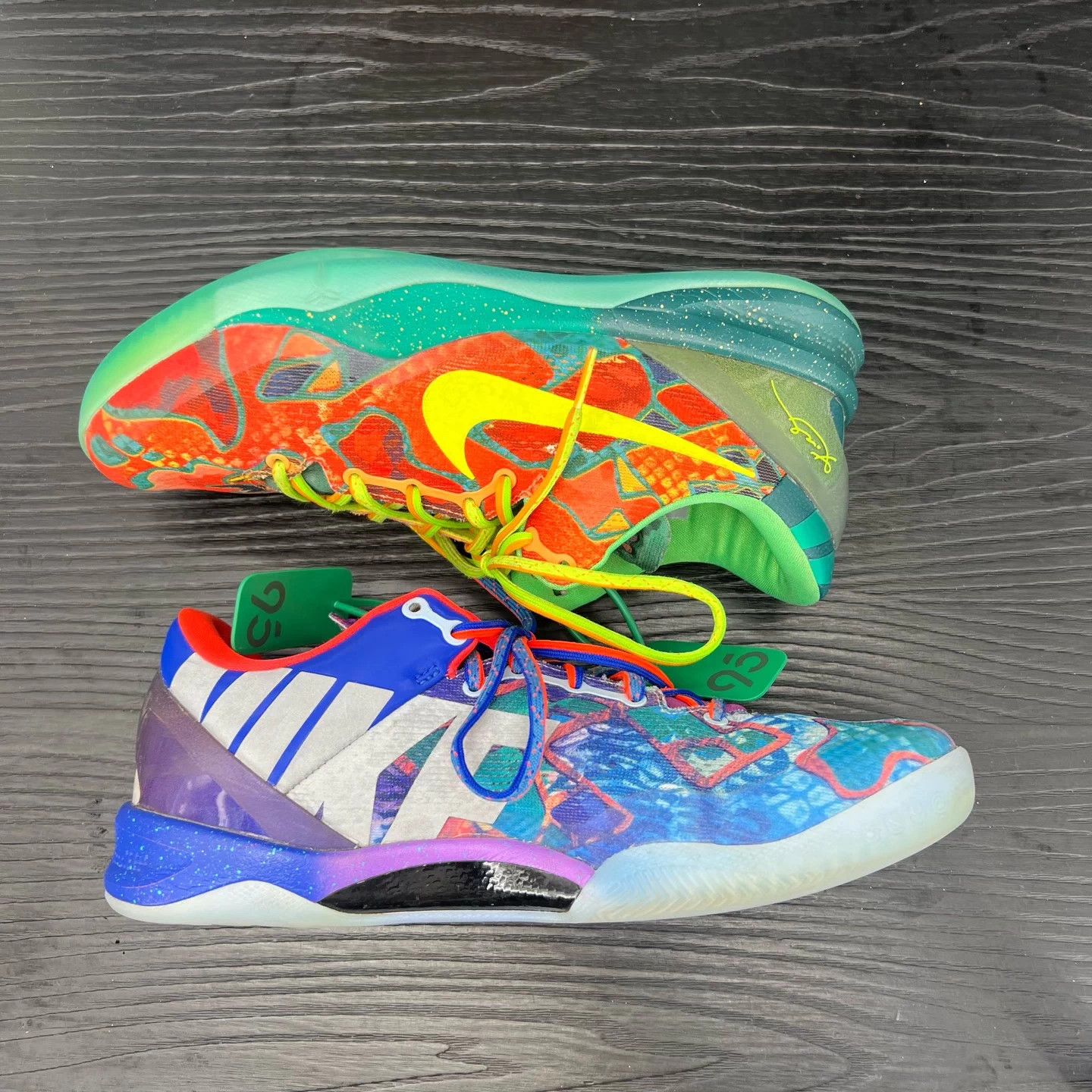 Nike ZK8 Orange Blue Yin Yang 44 Like New Size US 11 / EU 44 - 3 Thumbnail