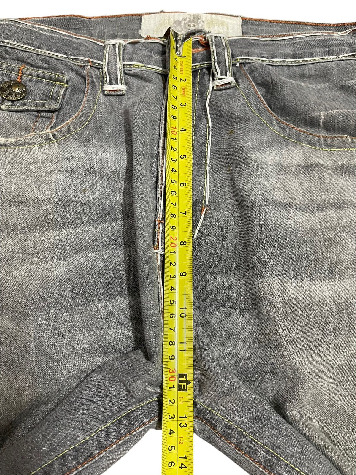 JNCO Vintage Japanese Brand Faded Wash Style Baggy Jeans Size US 32 / EU 48 - 15 Thumbnail