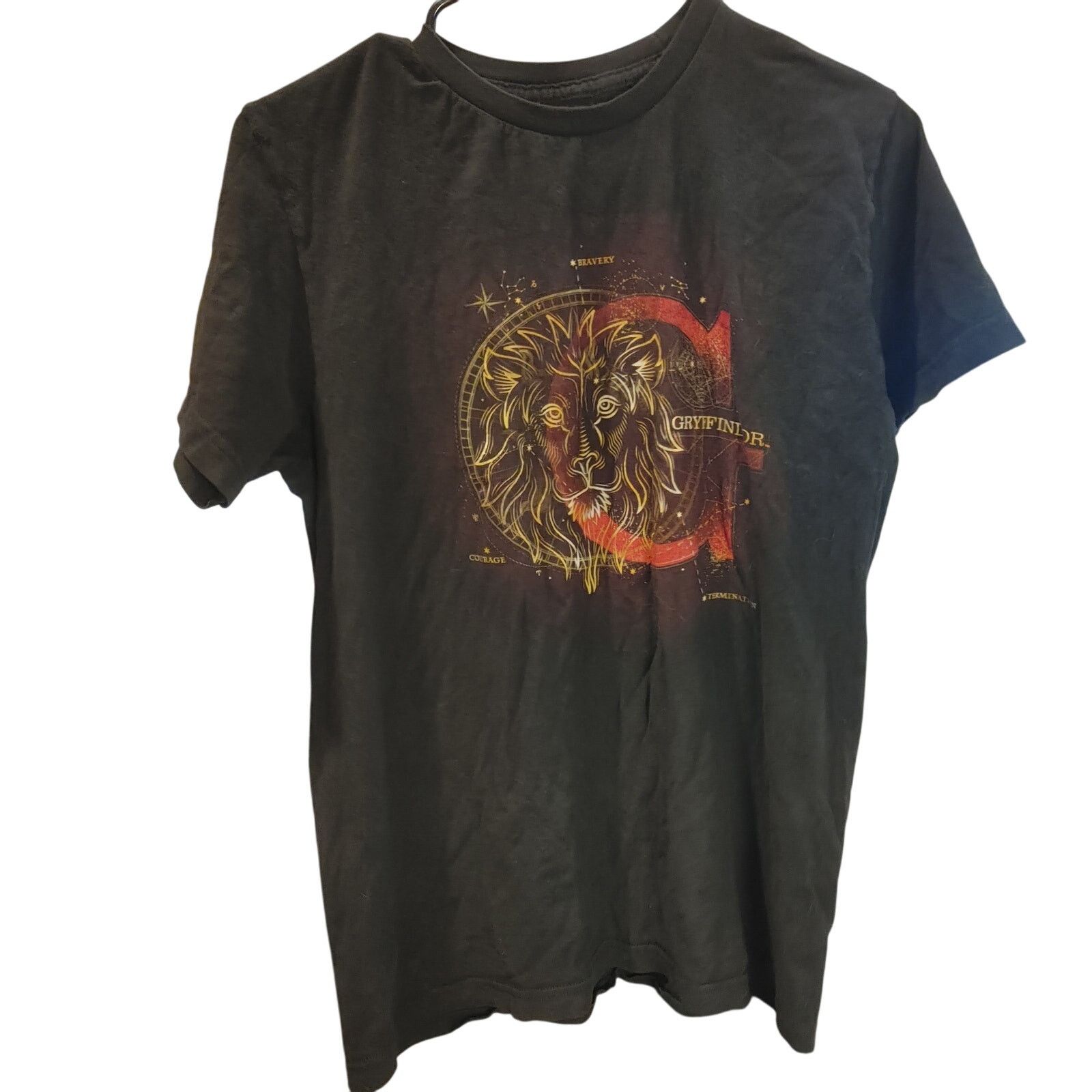 Other Harry Potter Mens M Black Yellow/Orange "Gryffindor" T-Shirt Size US M / EU 48-50 / 2 - 1 Thumbnail