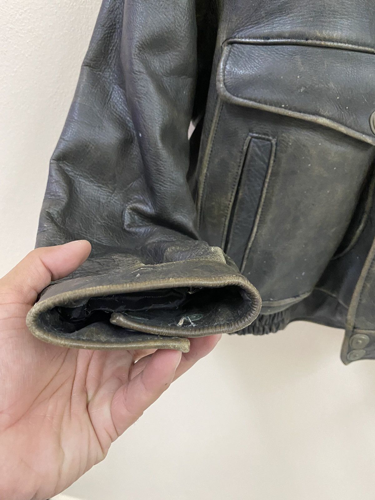 Genuine Leather Vtg Leather Jacket Human Being Size US M / EU 48-50 / 2 - 8 Thumbnail