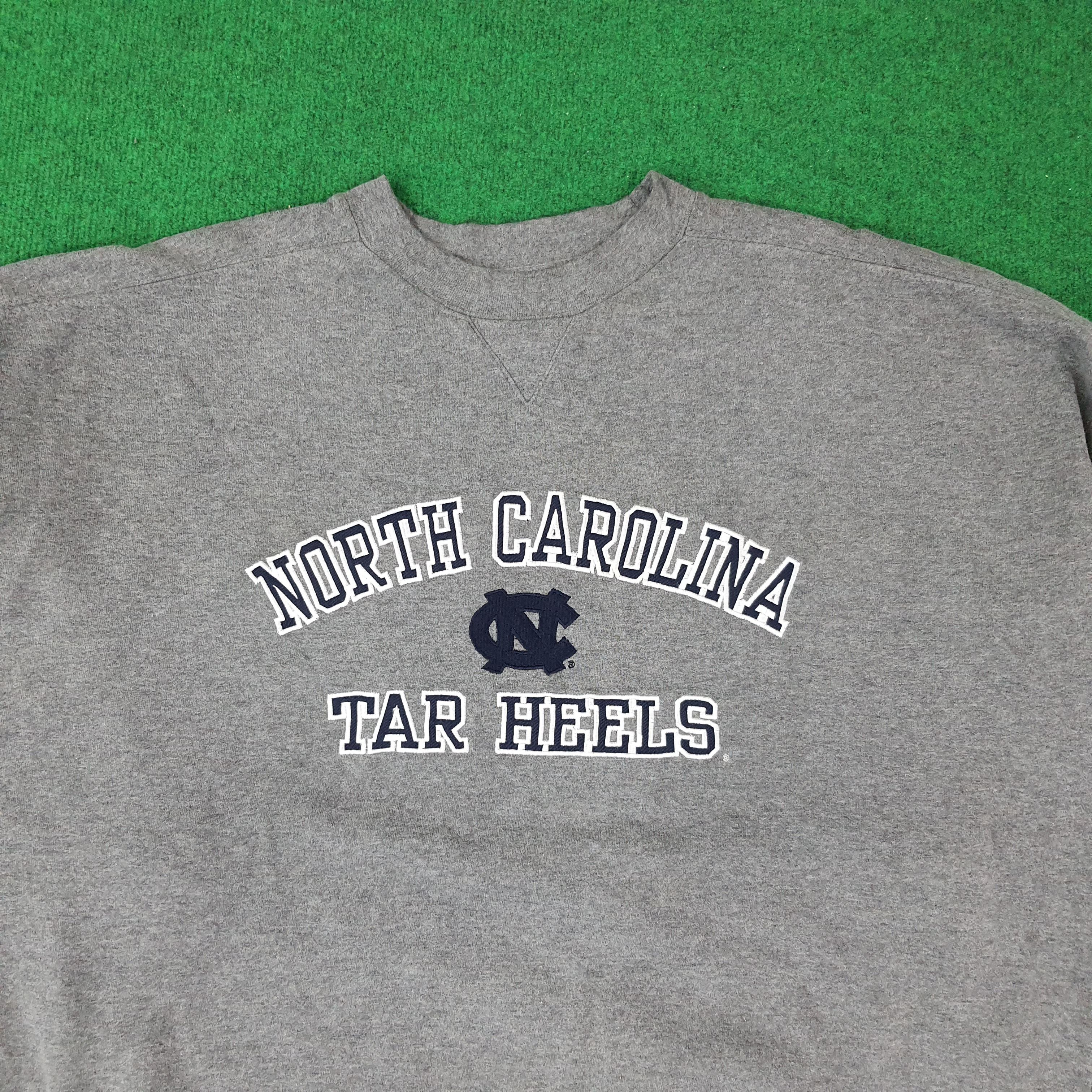 Vintage Vintage North Carolina Tar Heels NC Sweatshirt C251N14 Size US XXL / EU 58 / 5 - 2 Thumbnail