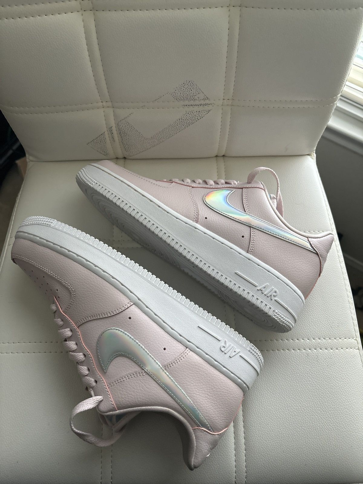 Nike Pink iridescent Air Force 1 Size US 9.5 / IT 39.5 - 8 Thumbnail