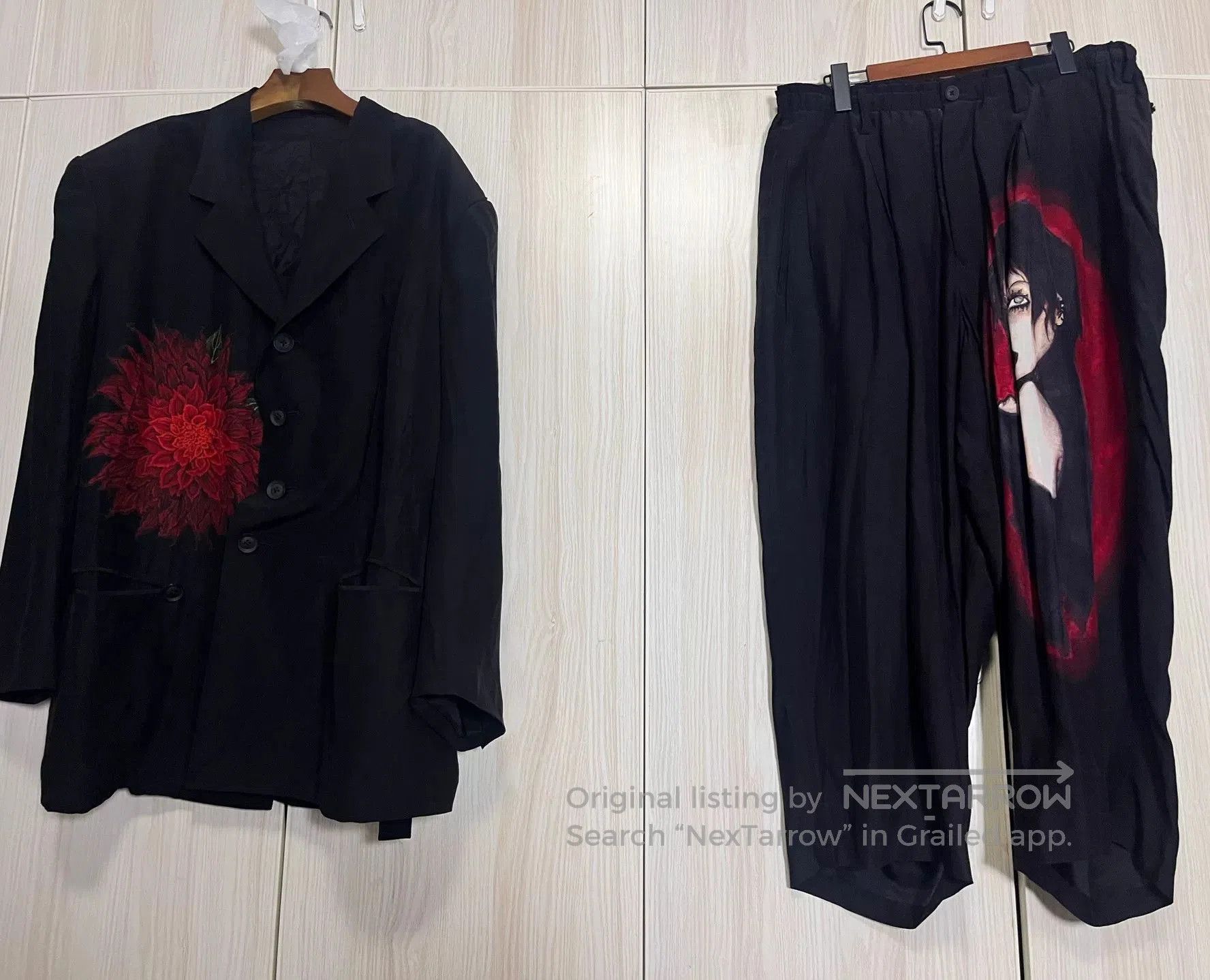 Yohji Yamamoto Yohji Yamamoto Dahlia Suit Set. Size M / US 6-8 / IT 42-44 - 1 Thumbnail