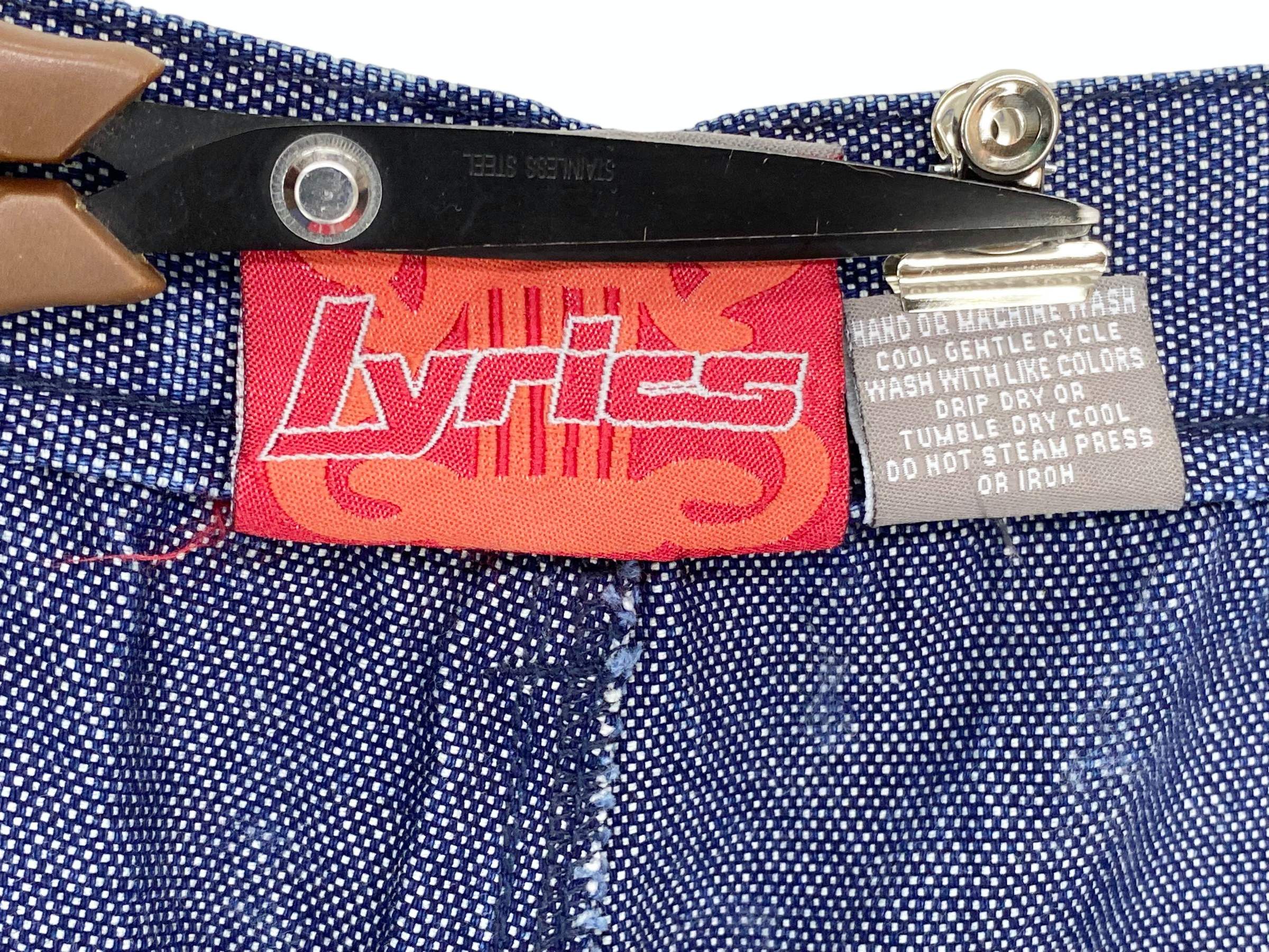 Other Lyrics Apparel Baggy Jeans Hip Hop Skateboards Jeans Size US 37 - 10 Thumbnail