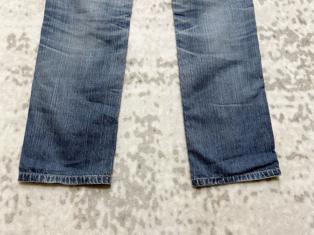 Edwin Vintage Edwin Distressed Blue Washed Low Rise Denim Jeans Size US 29 - 14 Thumbnail