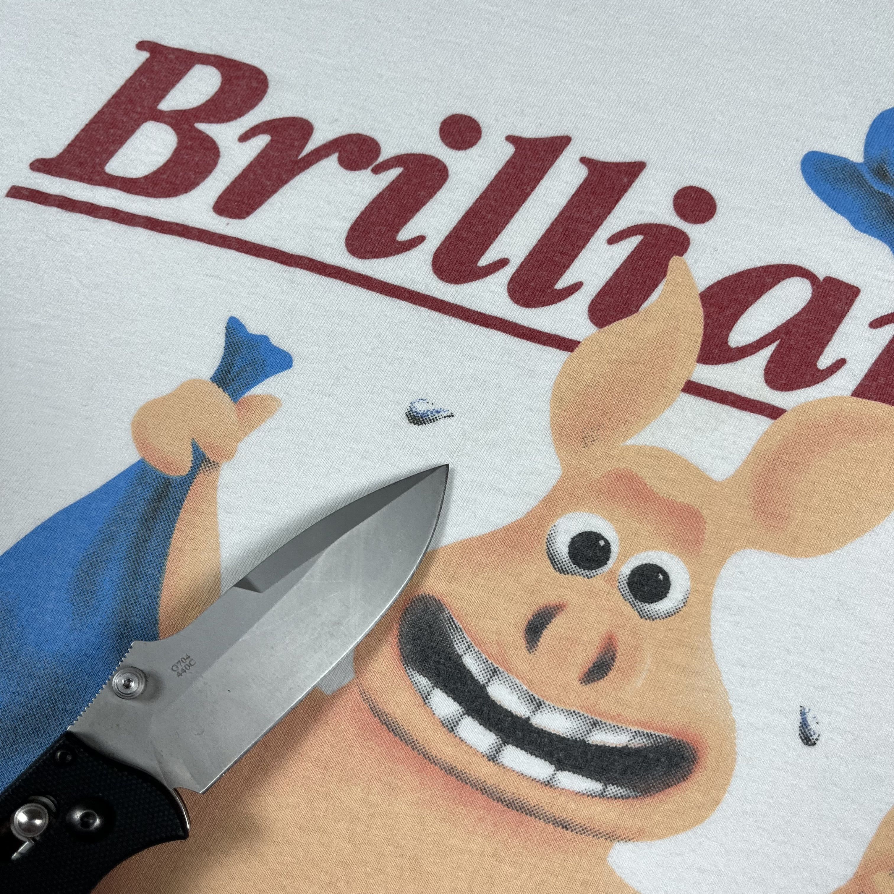 Cartoon Network Vintage “Brilliant” Creature Comforts Cartoon T Shirt 1992 Size US M / EU 48-50 / 2 - 11 Thumbnail