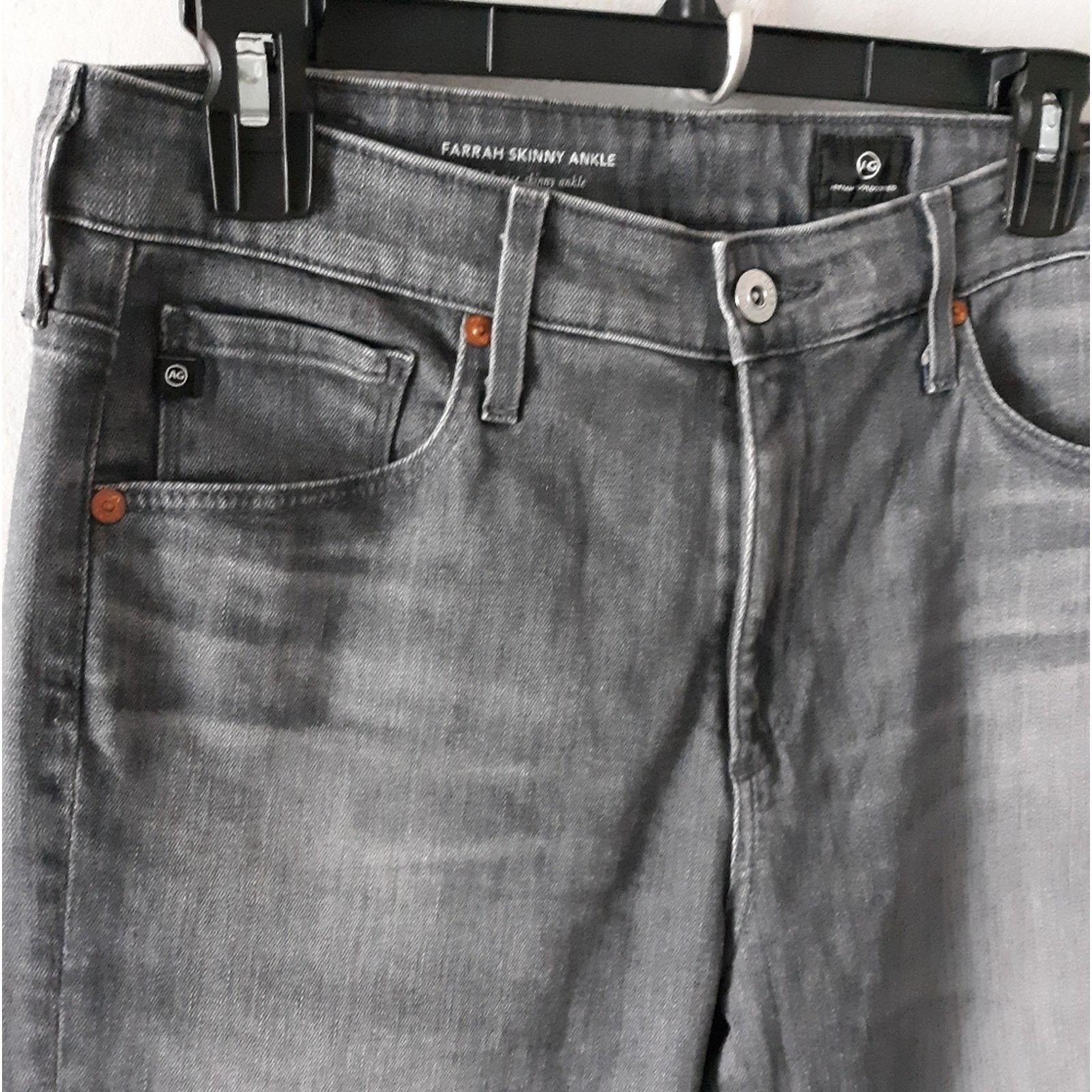 AG Adriano Goldschmied Adriano Goldschmied Farrah Ankle Jeans Size 30" / US 8 / IT 44 - 3 Thumbnail