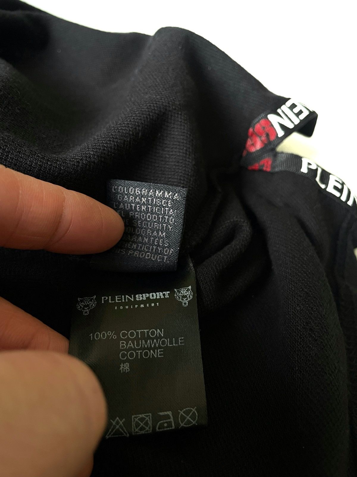 Philipp Plein Philipp Plein Sport Black Polo Size XXL Big Logo Luxury Size US XL / EU 56 / 4 - 9 Thumbnail
