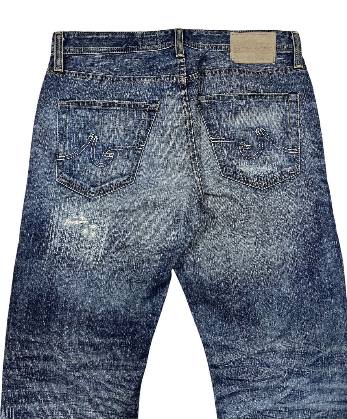 AG Adriano Goldschmied × Designer × Vintage Adriano goldschmied jeans non selvedge Size US 34 / EU 50 - 9 Thumbnail