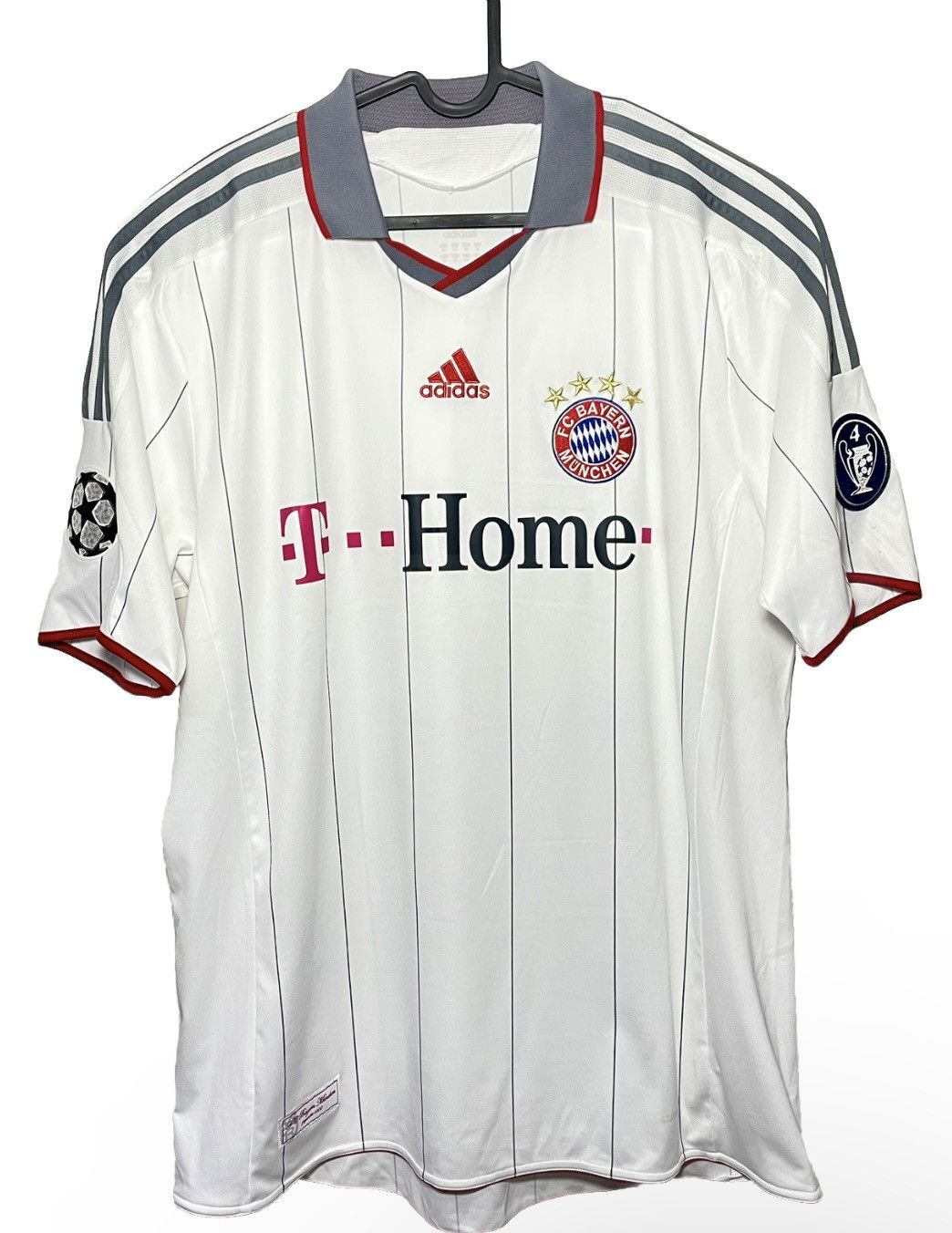 Adidas Adidas Bayern Munich 2009-10 Third Kit Soccer Football Size US XL / EU 56 / 4 - 1 Thumbnail