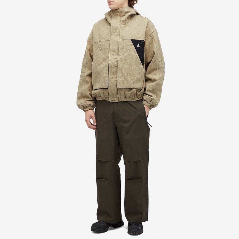 ROA ROA Taupe Canvas Cotton Workwear Jacket Size US S / EU 44-46 / 1 - 2 Thumbnail