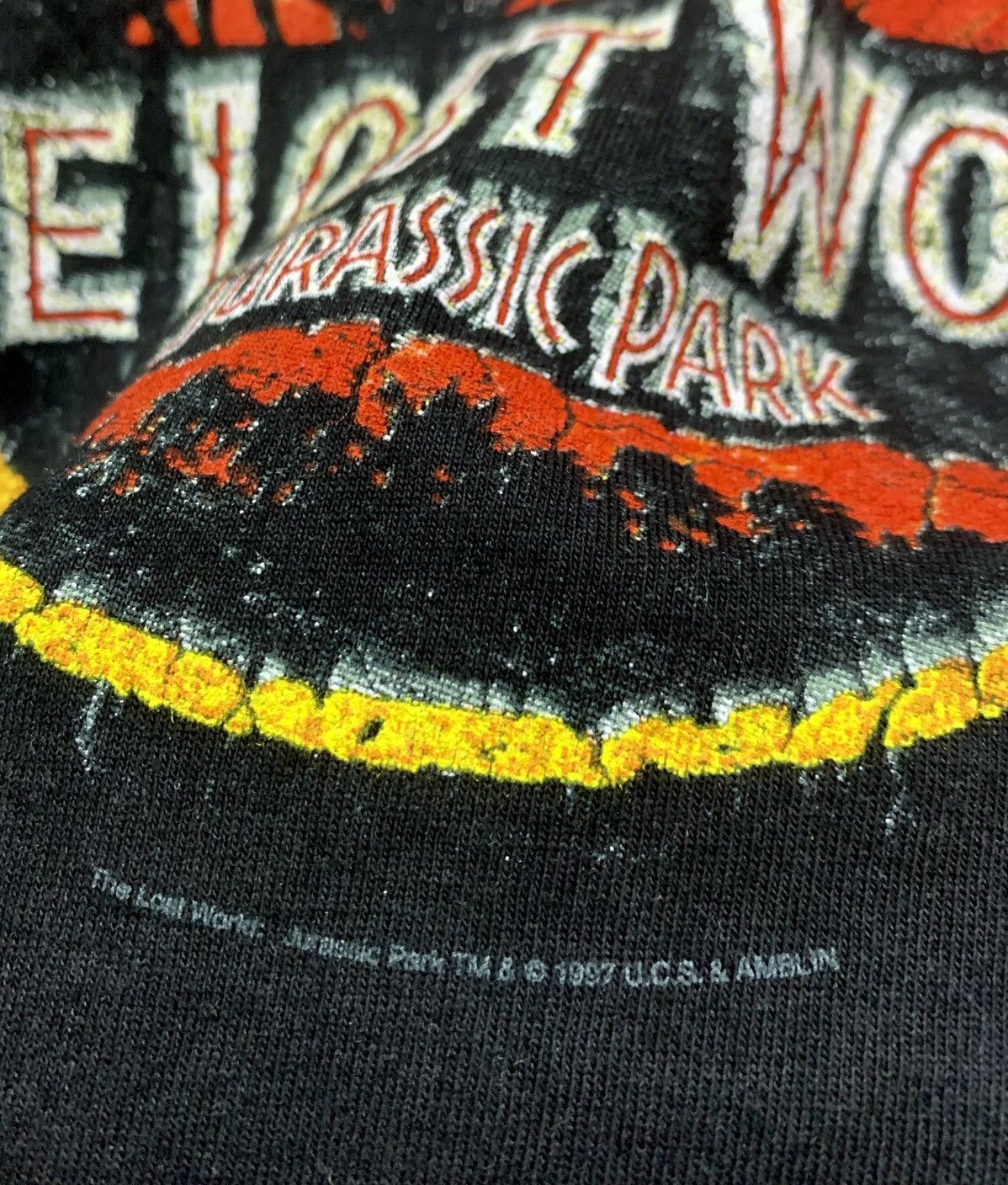 Vintage Vintage 90s Jurassic Park Large Youth Size Size US L / EU 52-54 / 3 - 4 Thumbnail
