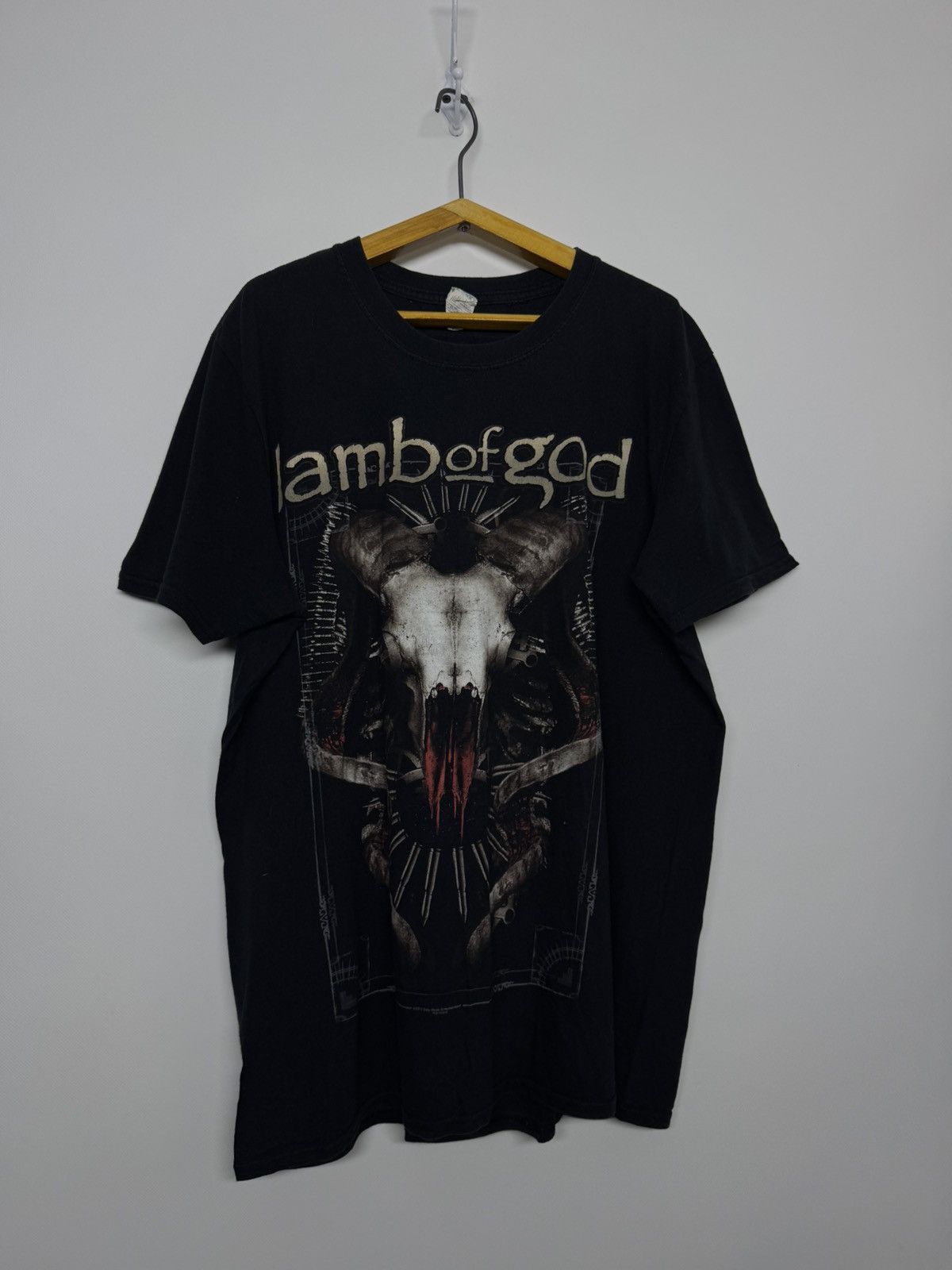 Gildan Vintage 2013 Lamb Of God t-shirt Size US L / EU 52-54 / 3 - 5 Thumbnail