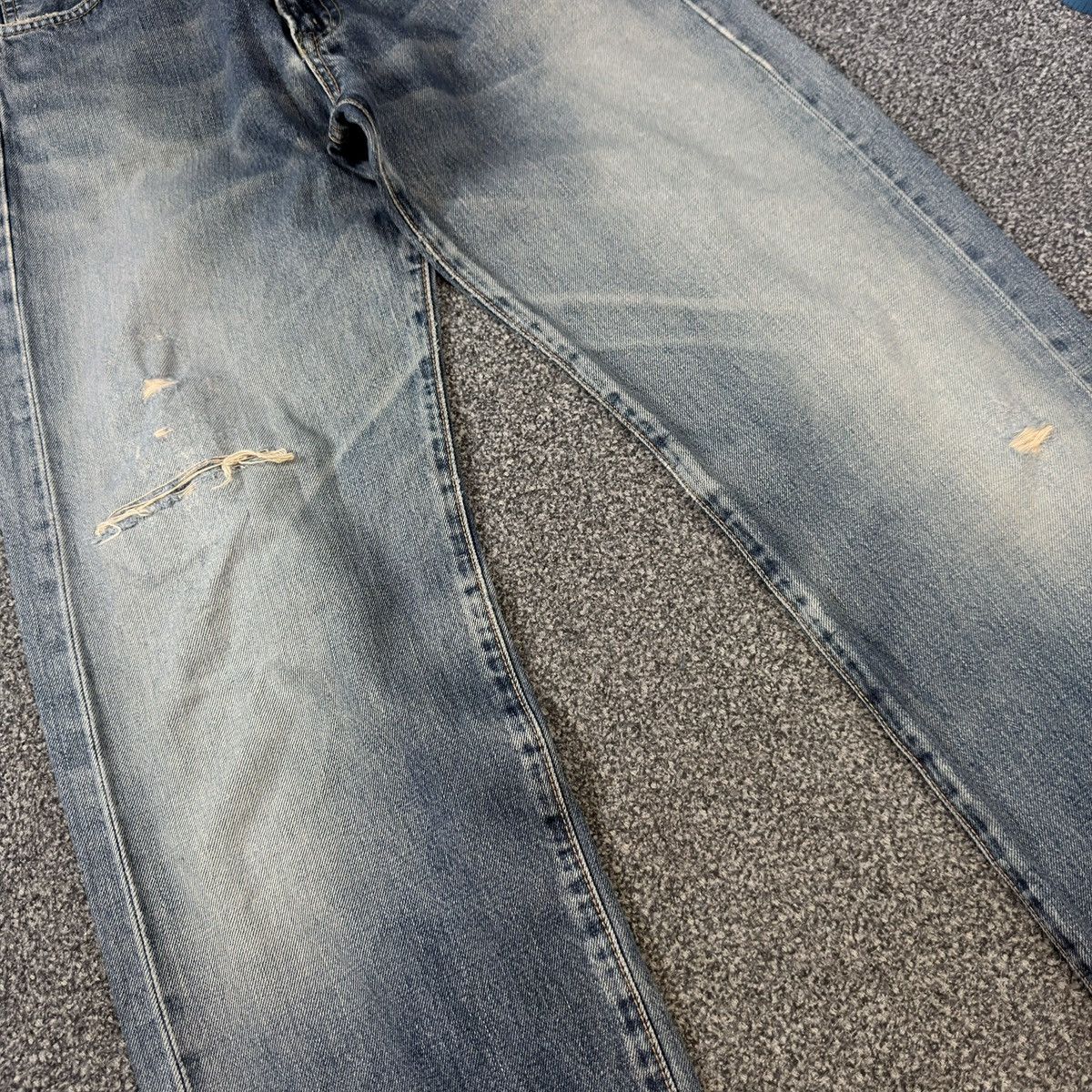 Kapital 🇯🇵 Vintage 90s Selvedge Edwin 505xx Distressed Denim Size US 28 / EU 44 - 4 Thumbnail