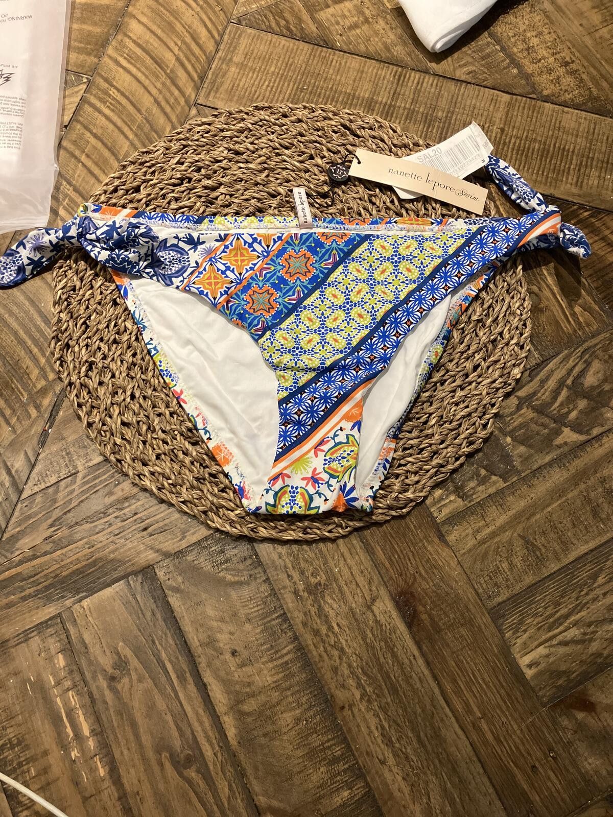 Other NWT Nanette Lepore Bikini Bottom with Colorful Tile Print Size ONE SIZE - 1 Thumbnail