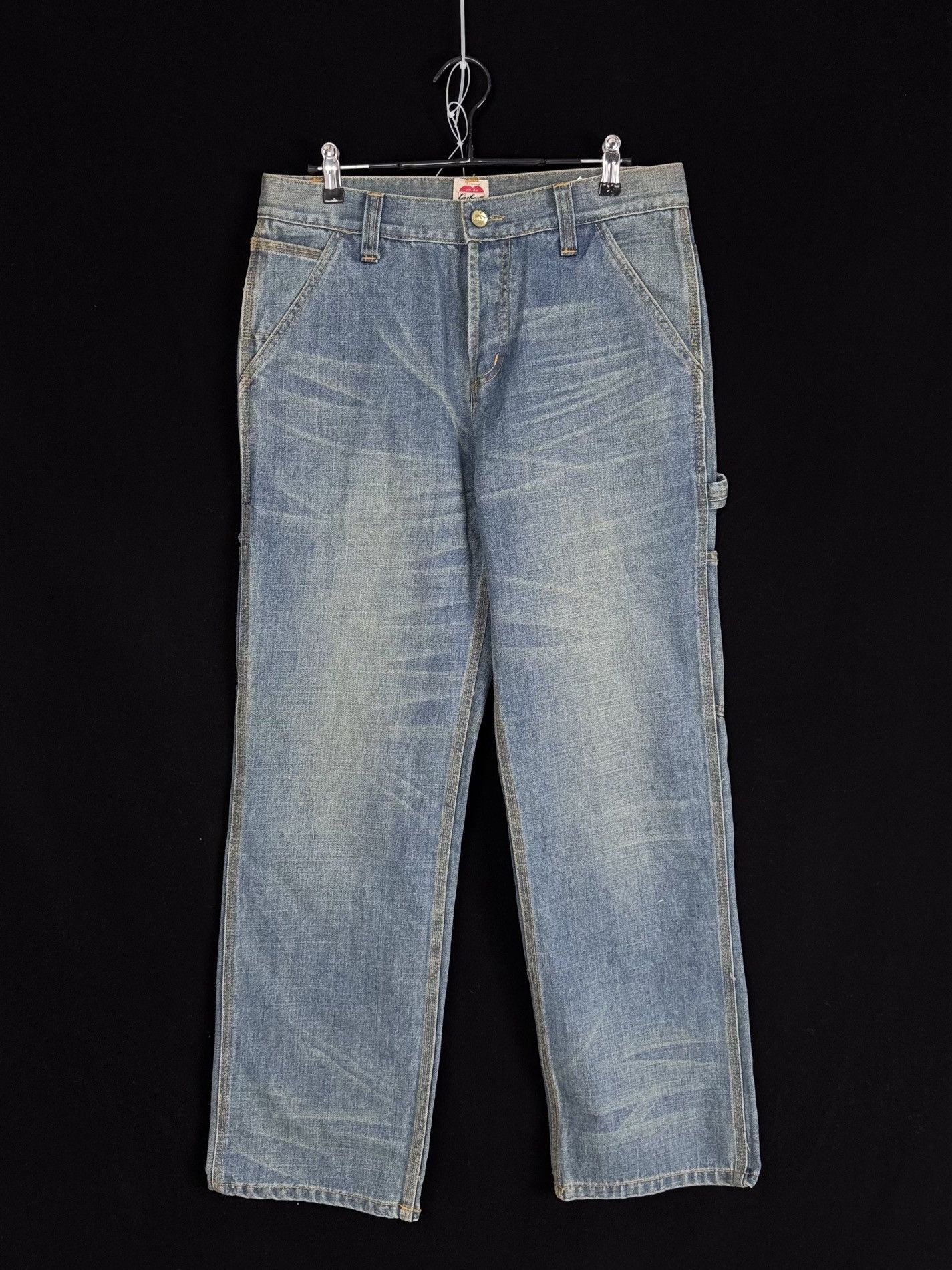 Carhartt × Vintage UNWORN* CARHARTT LOGGER CARPENTER PANT LIGHT WASH Size US 32 / EU 48 - 4 Thumbnail