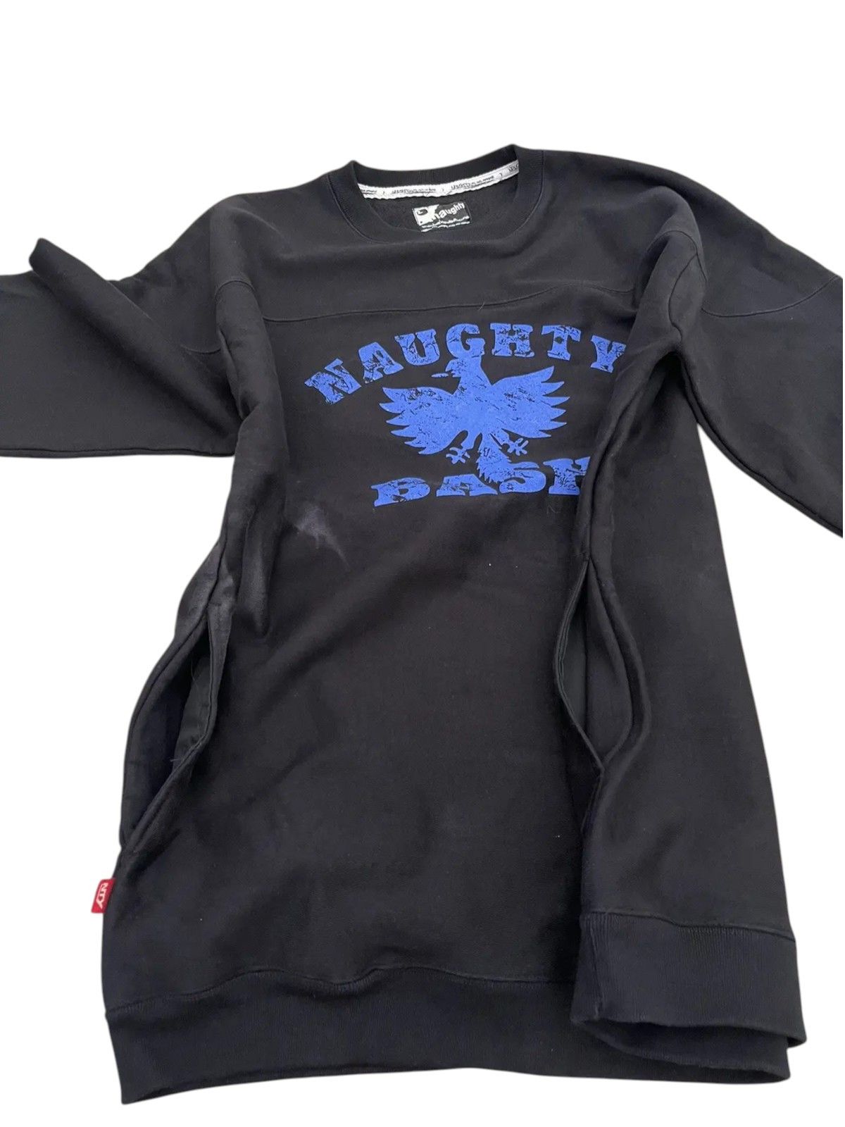 Vintage Naughty Bash "Blue Bird" Skateboarding Graphic Sweatshirt Size US L / EU 52-54 / 3 - 6 Thumbnail