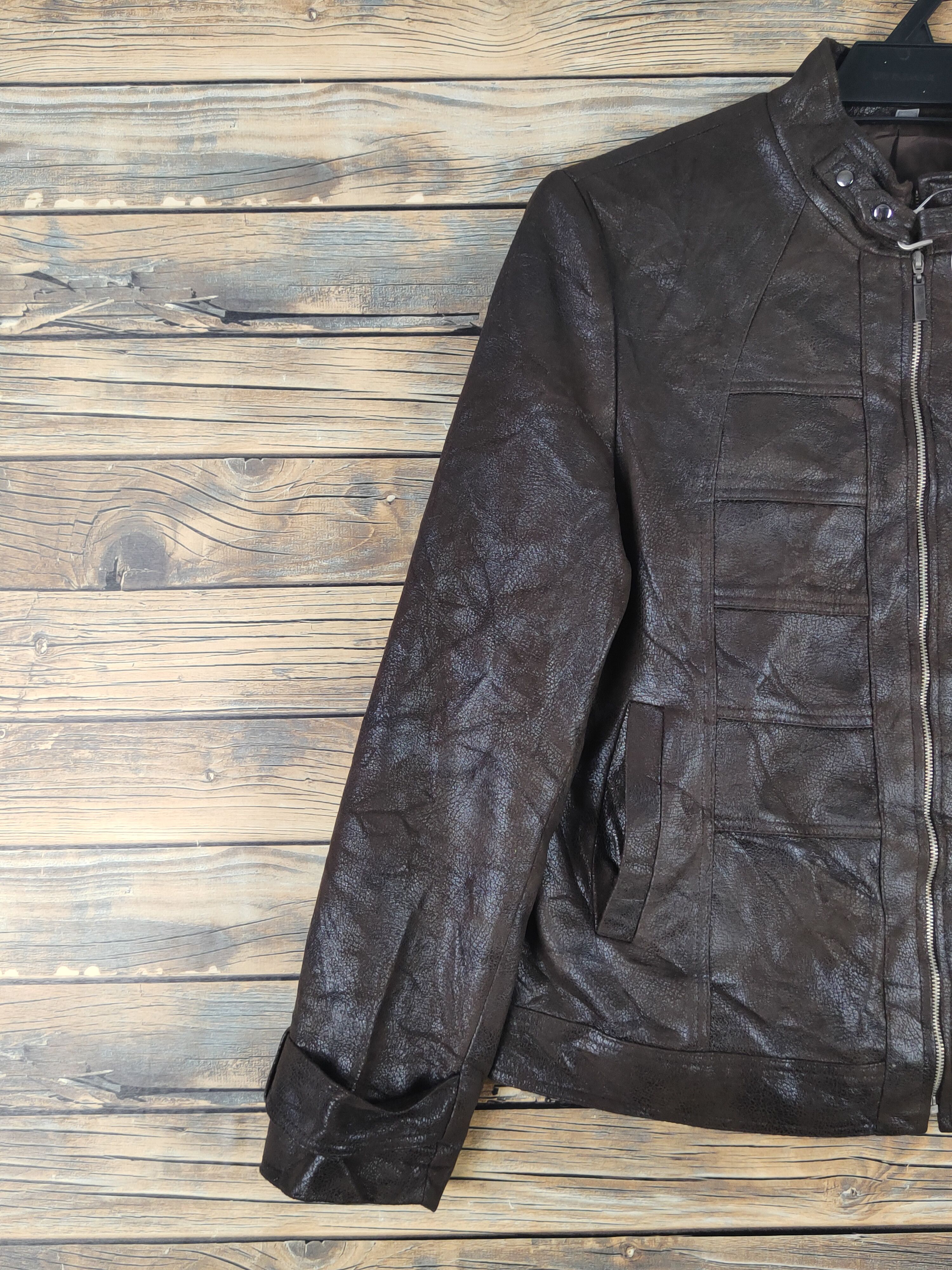 Japanese Brand Japanese Brand Dark Brown Leather Jackets #W1116 Size US S / EU 44-46 / 1 - 3 Thumbnail