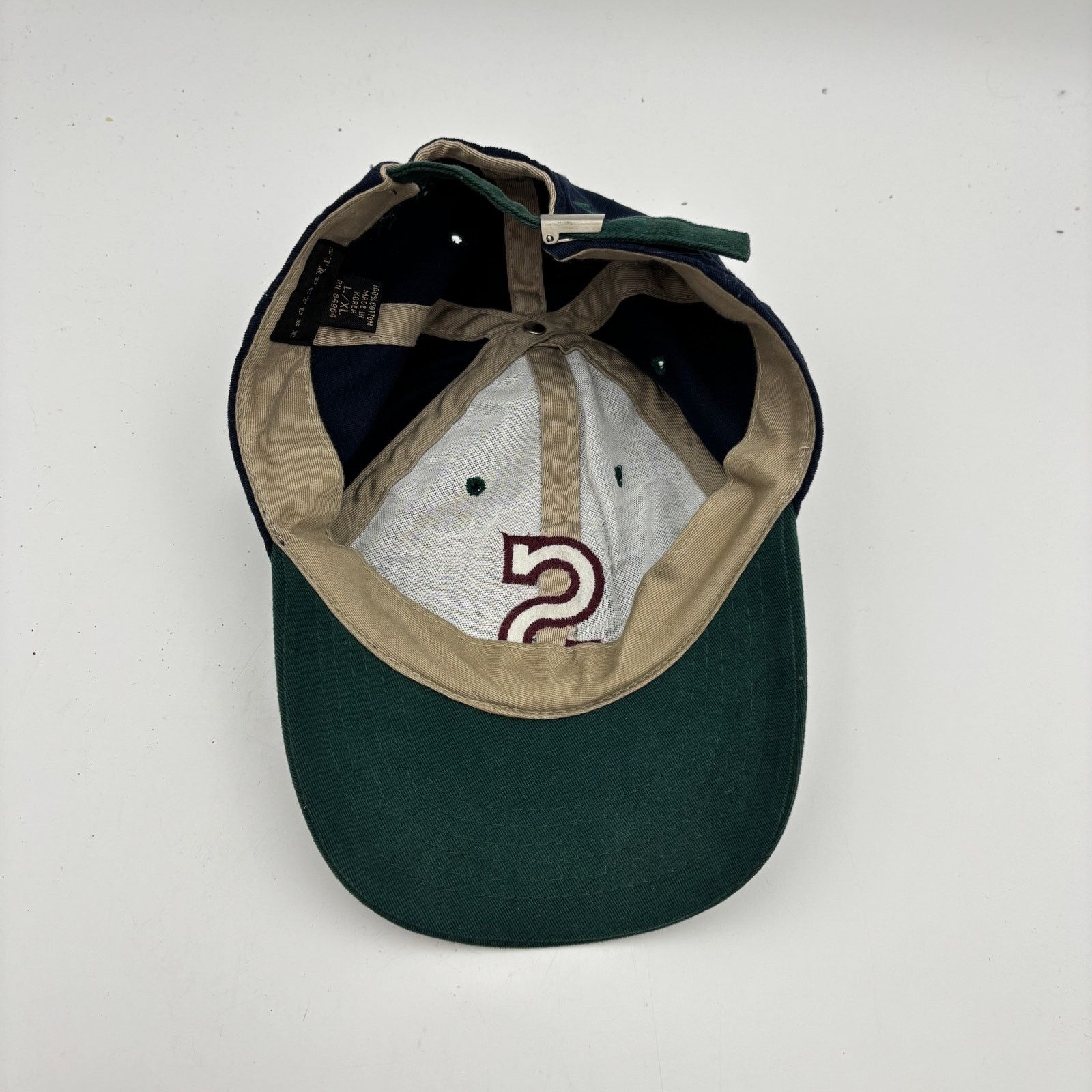Structure × Vintage Vintage 90s Structure Embroidered Strapback Baseball Hat LXL Size ONE SIZE - 7 Thumbnail