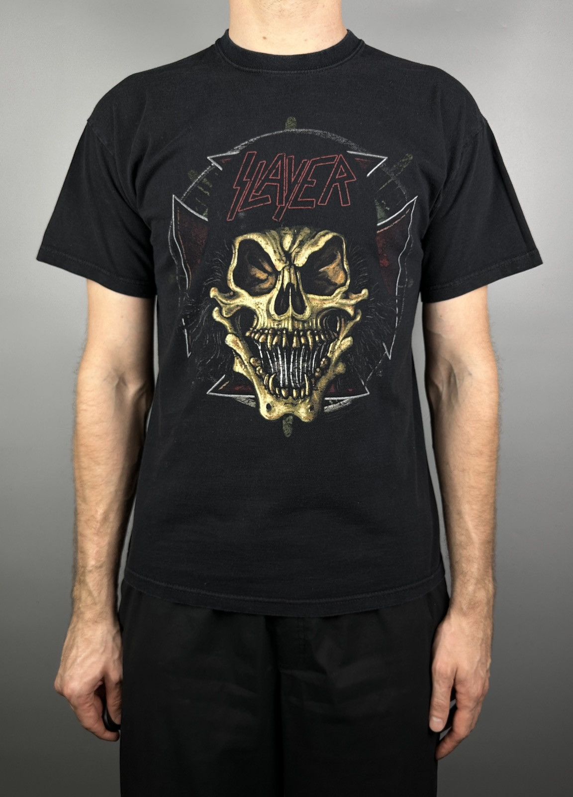 Band Tees Vintage Slayer The Skull 2006 T Shirt Tee Metal Rock 90s Size US M / EU 48-50 / 2 - 8 Thumbnail