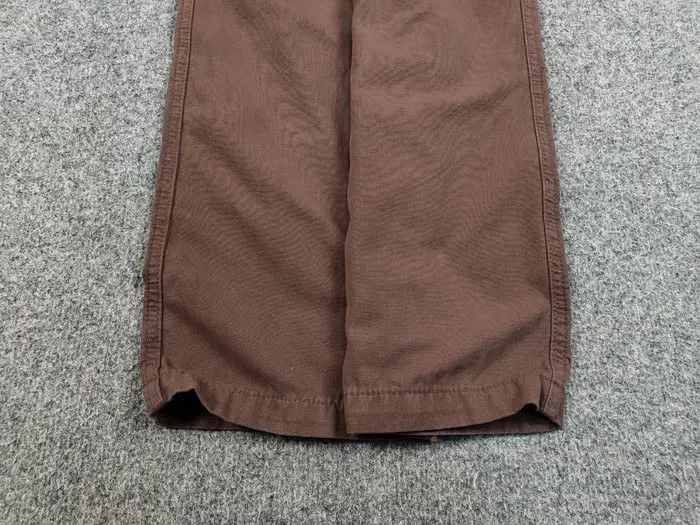 Japanese Brand Vintage 90s Japanese Brown Cargo canvas Pants Y2K Hype Style Size US 30 / EU 46 - 9 Thumbnail