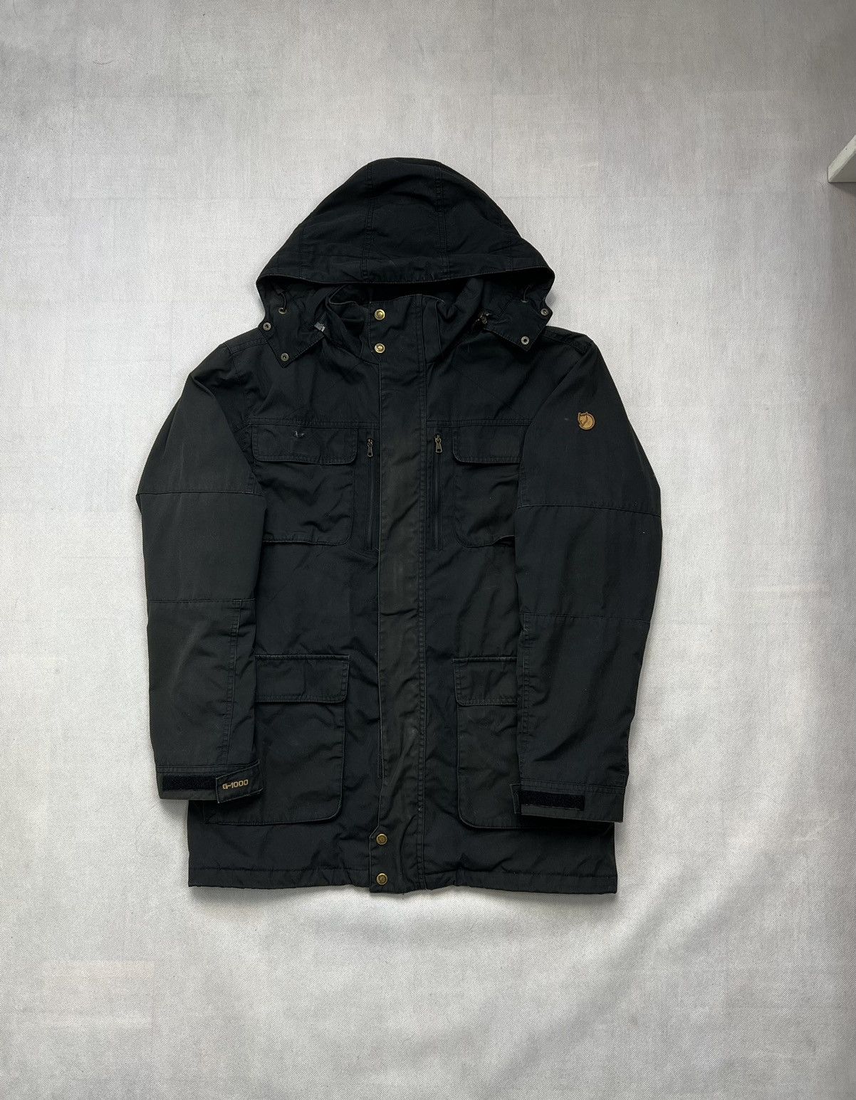 Jacket Fjallraven G-1000 Black Logo