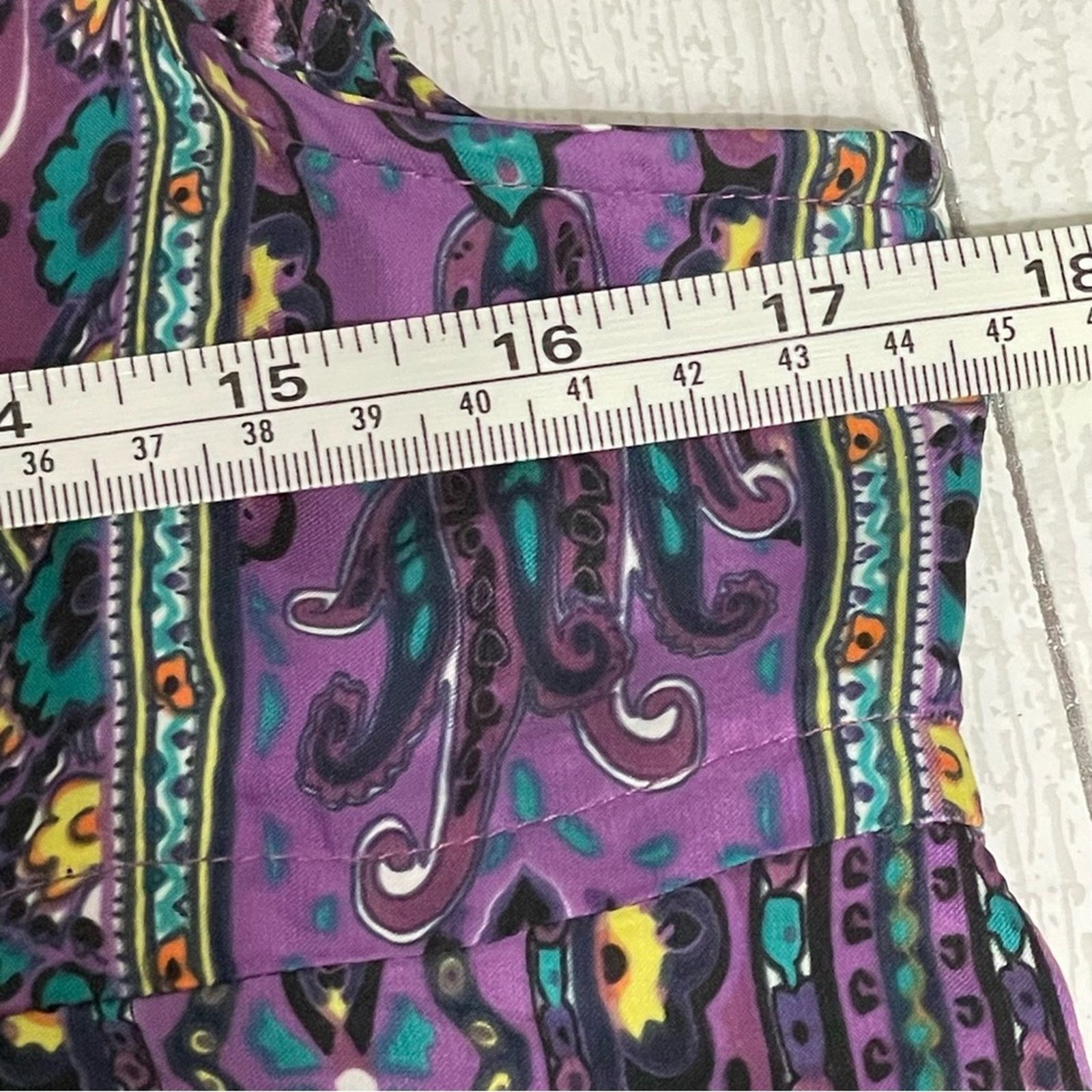 Other ECI Purple Floral and Abstract Maxi Dress Size 12 Size XL / US 12-14 / IT 48-50 - 8 Thumbnail