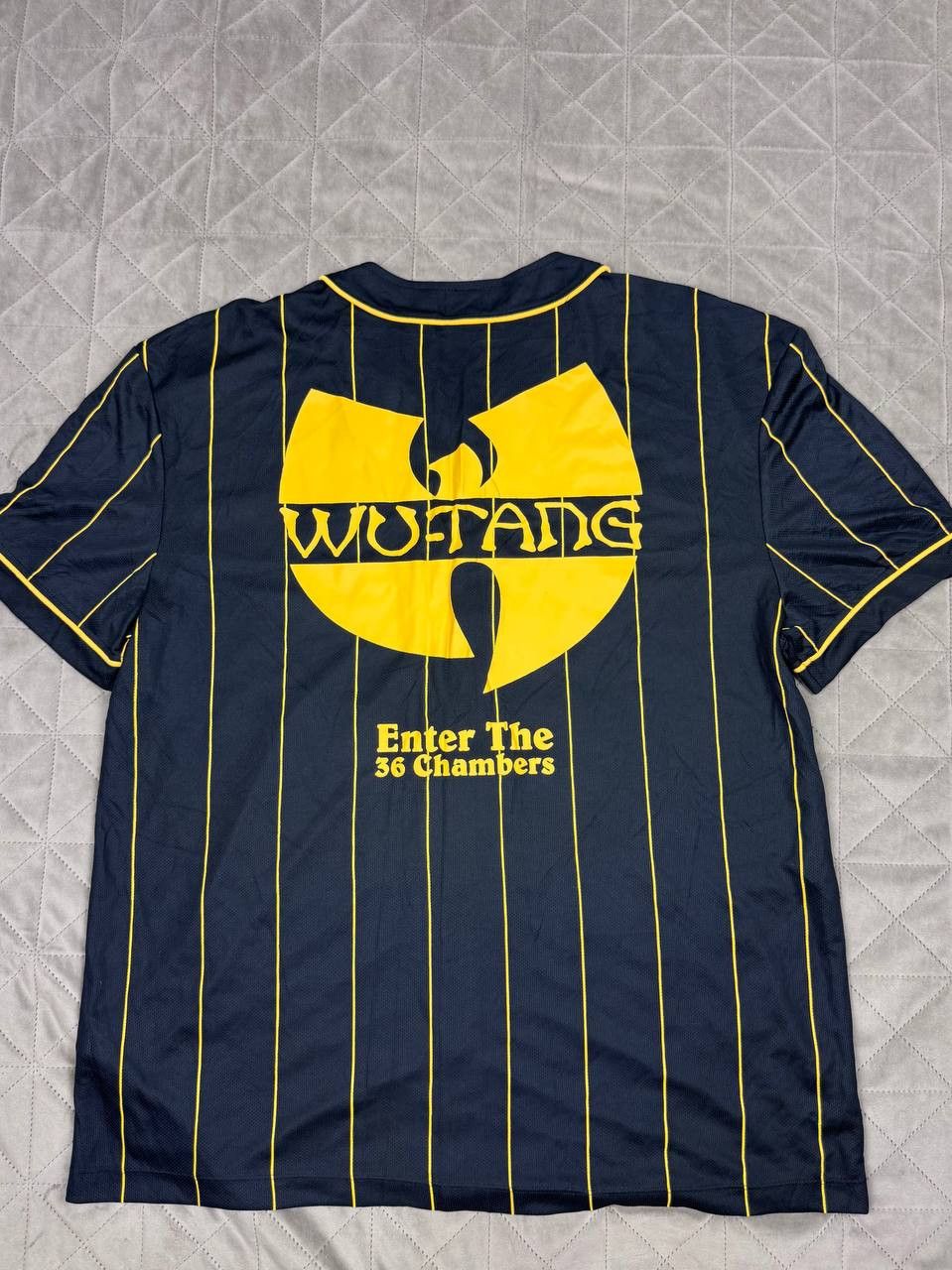 Wu-Tang Clan Wu tang Clan Jersey Rap Tee Rare Baggy ODB Hype Black