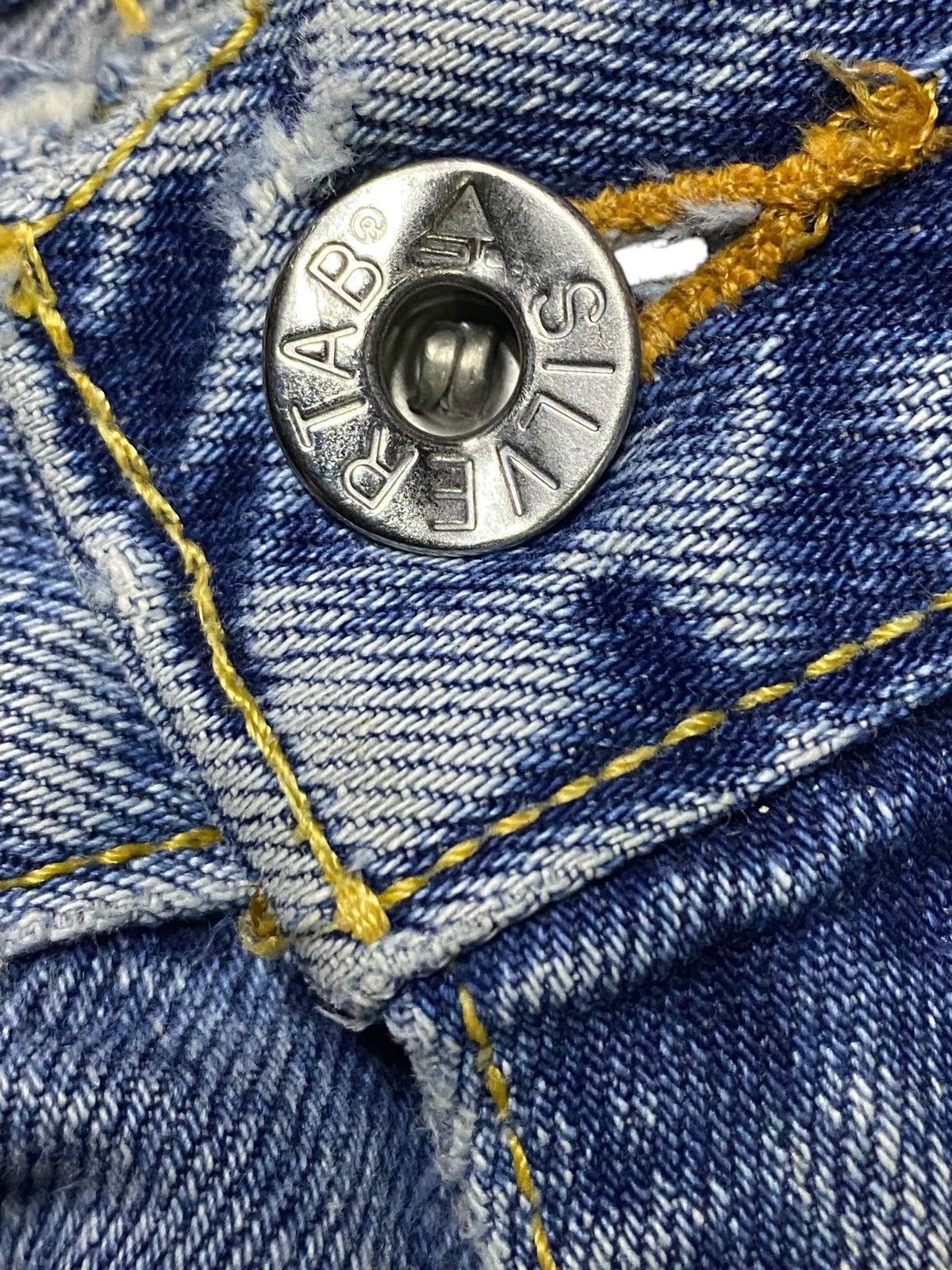 Levi's Vintage Levis Baggy Silver Tab Jeans Size US 35 - 10 Thumbnail