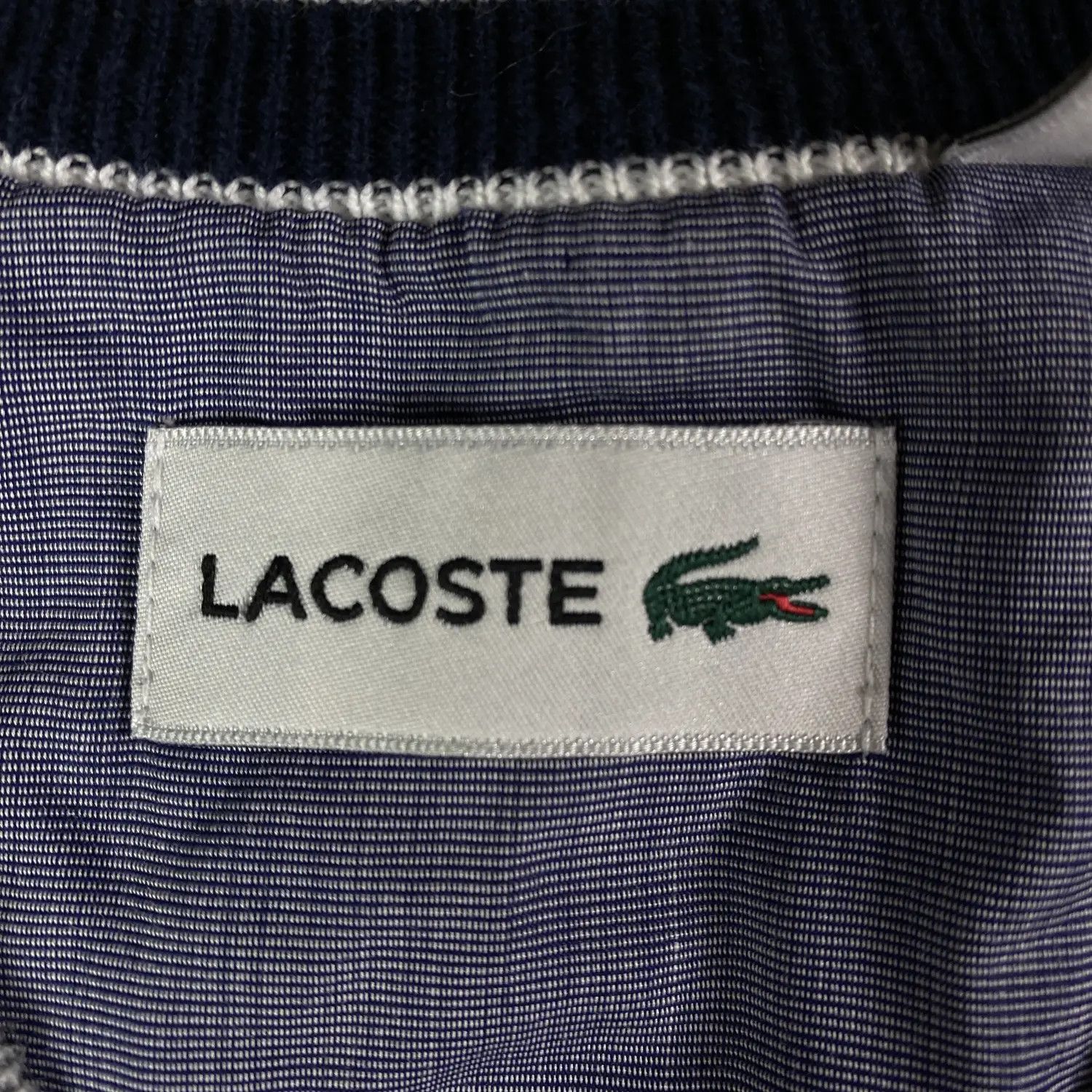 Lacoste Mens Sweater Jumper Lacoste Size L/5 V Neck Size US L / EU 52-54 / 3 - 4 Thumbnail