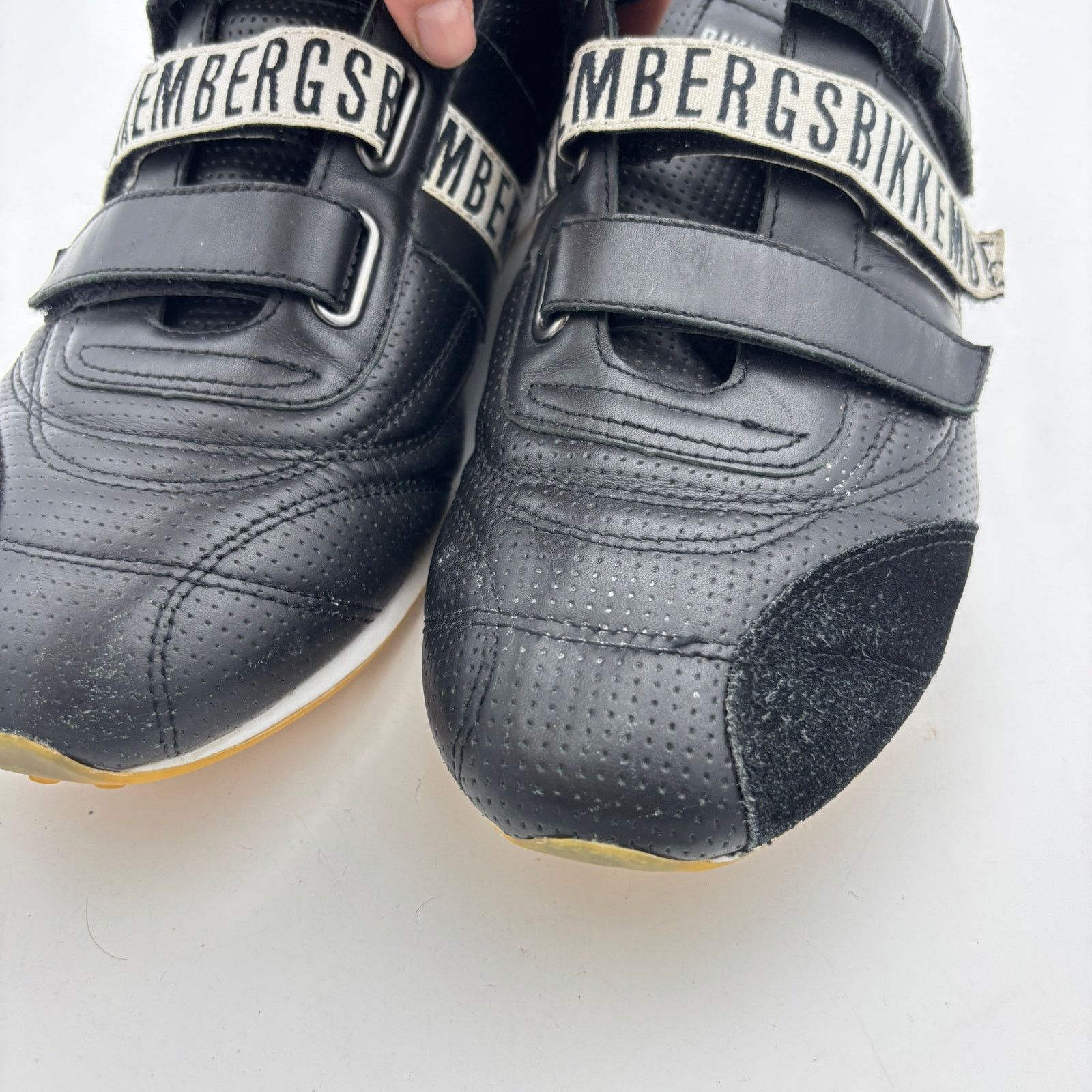 Dirk Bikkembergs VTG Bikkembergs Bannon Perforated Leather Sneakers 10.5 Size US 10.5 / EU 43-44 - 12 Thumbnail