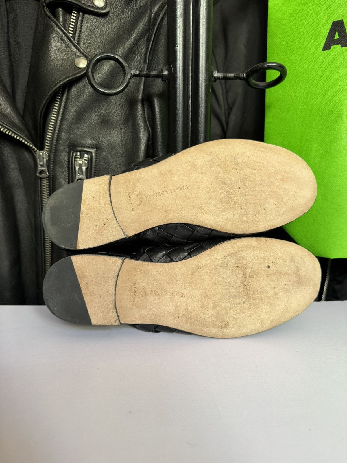 Bottega Veneta 🔥 Bottega Veneta 01slwg110624 intrecciato Slippers Size US 7 / EU 40 - 9 Thumbnail