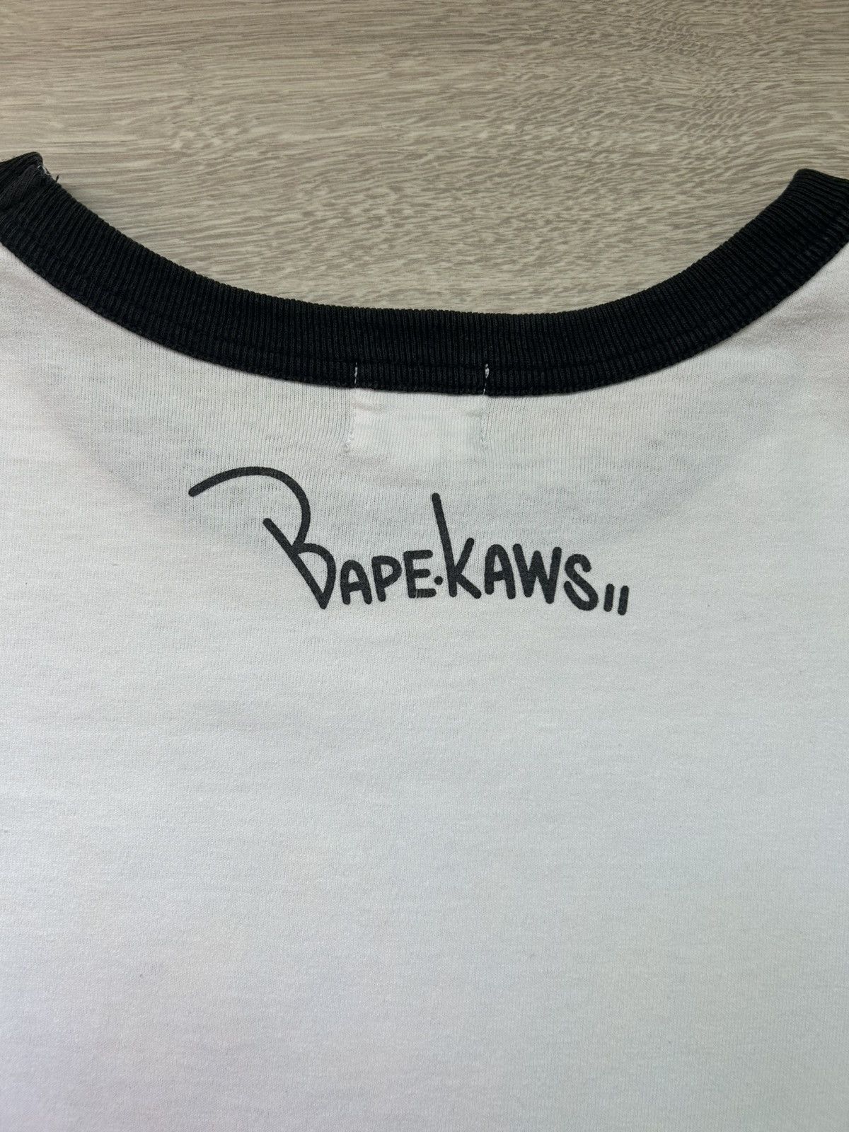 Bape × Kaws 2005 Bape x Kaws “Lightning” Ringer Tee [Size M] Size US M / EU 48-50 / 2 - 5 Thumbnail