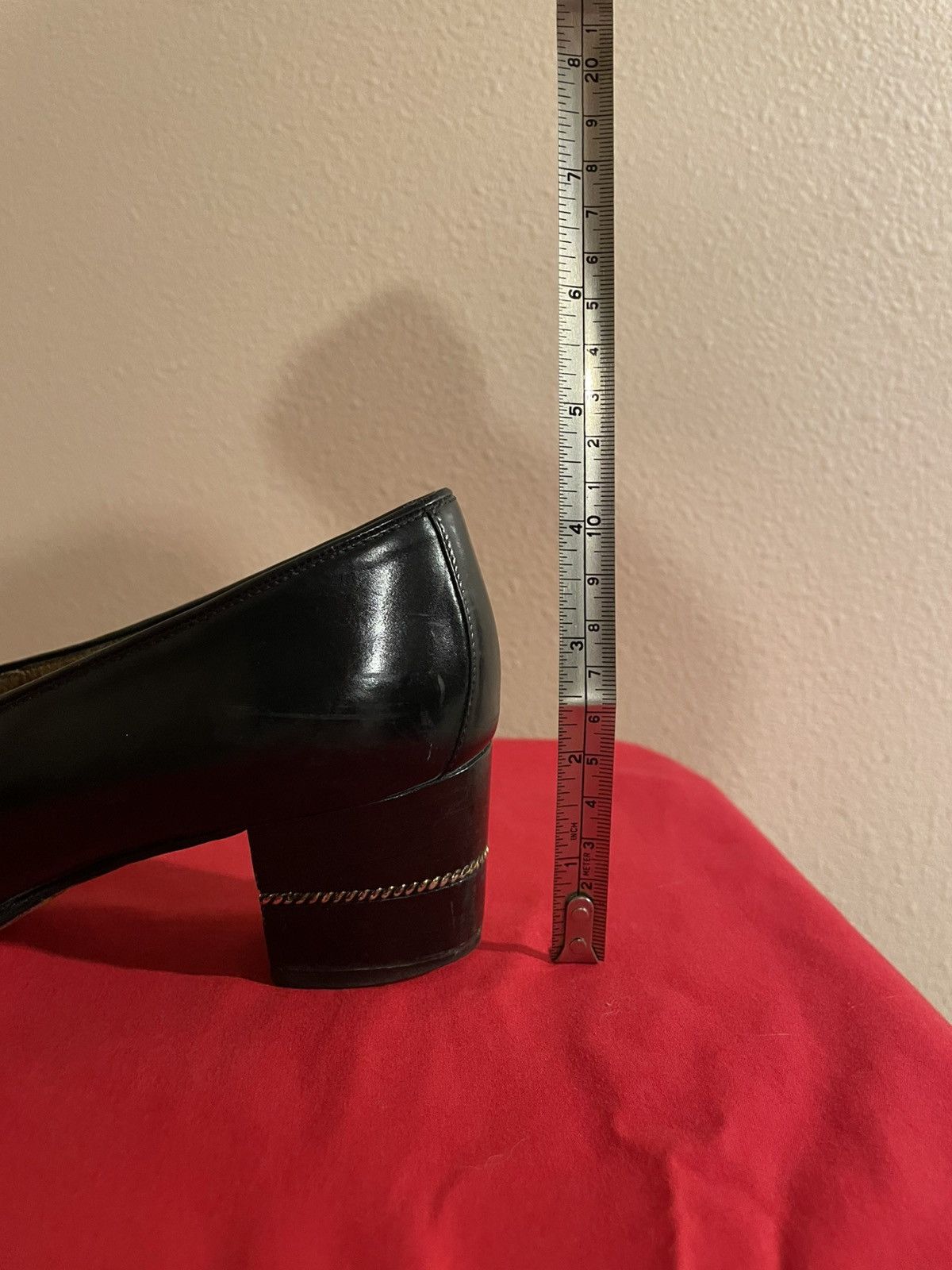 Gucci 1970s Vintage Gucci Woman’s Heels Size US 8 / IT 38 - 11 Thumbnail