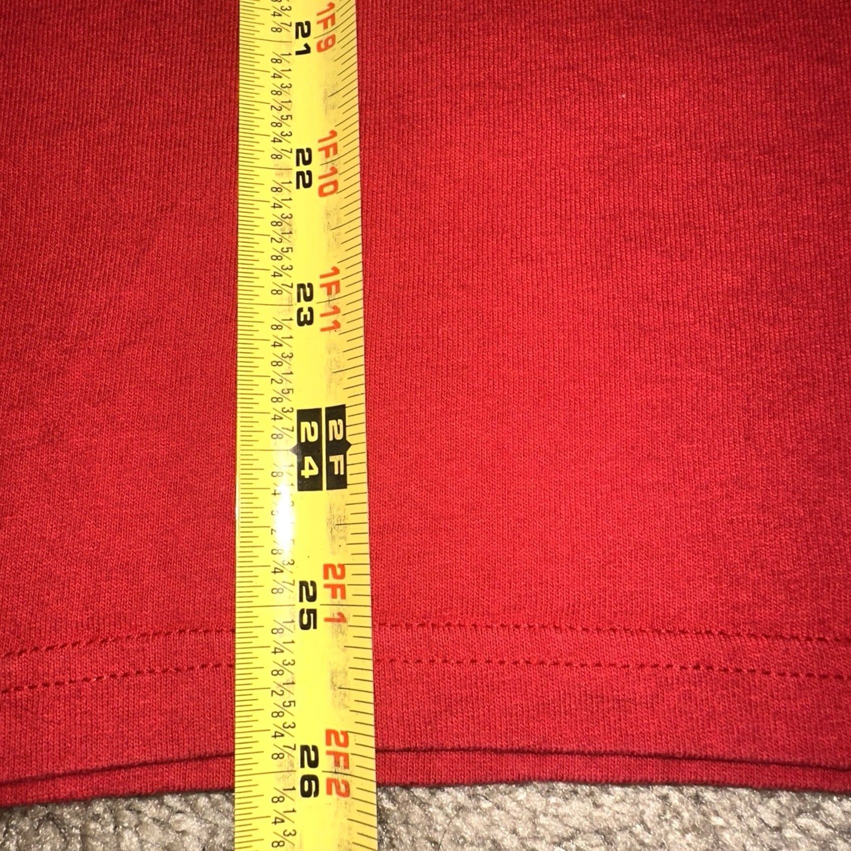 Nike VINTAGE Nike Shirt Mens XL Swoosh Cortez Grunge Graphic Print Red 90s Football T-Shirt Mens XL Bleed-free Logo All Seasons Easy Care Safe Ship Size US XL / EU 56 / 4 - 7 Thumbnail