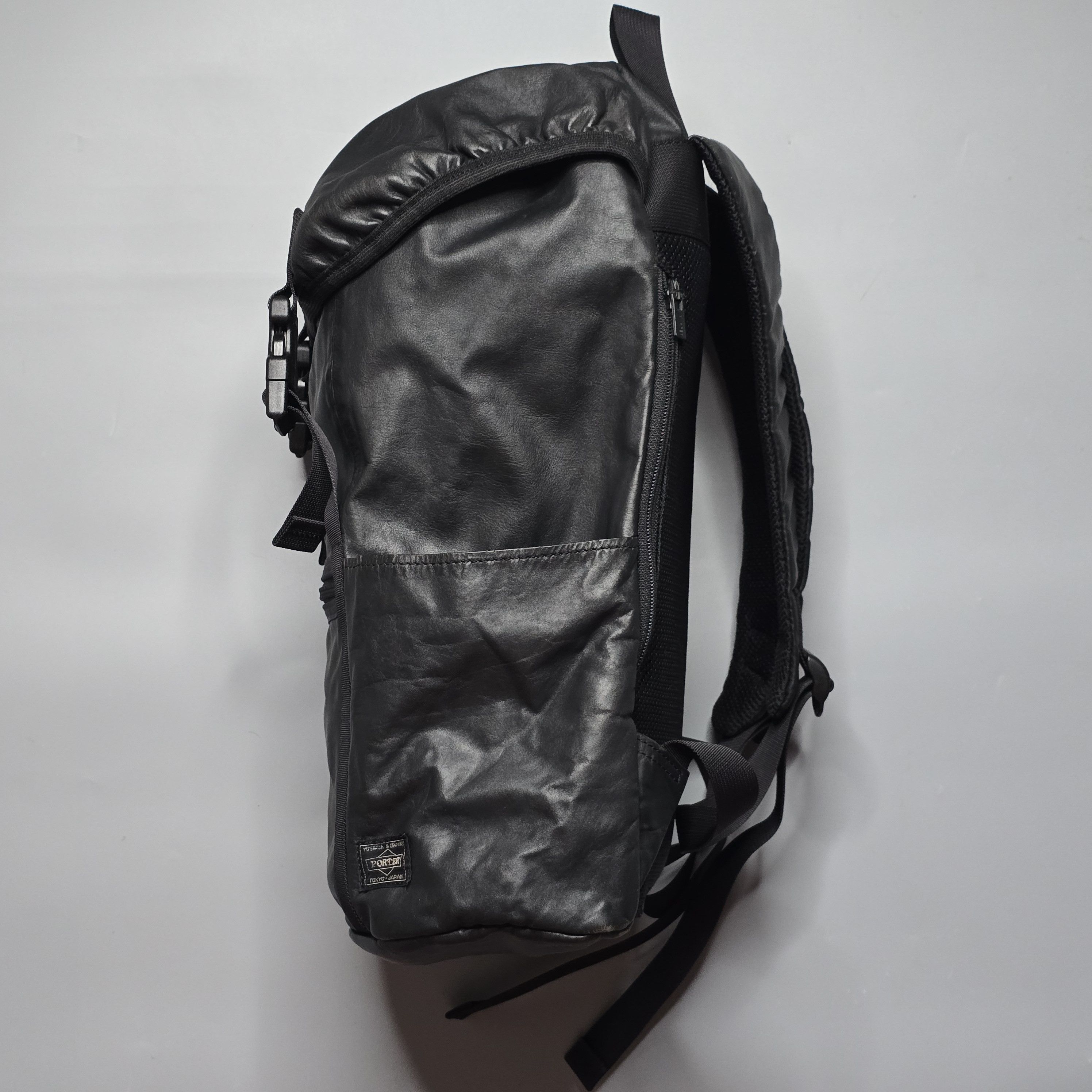 Porter PORTER - Leather Backpack Size ONE SIZE - 4 Thumbnail