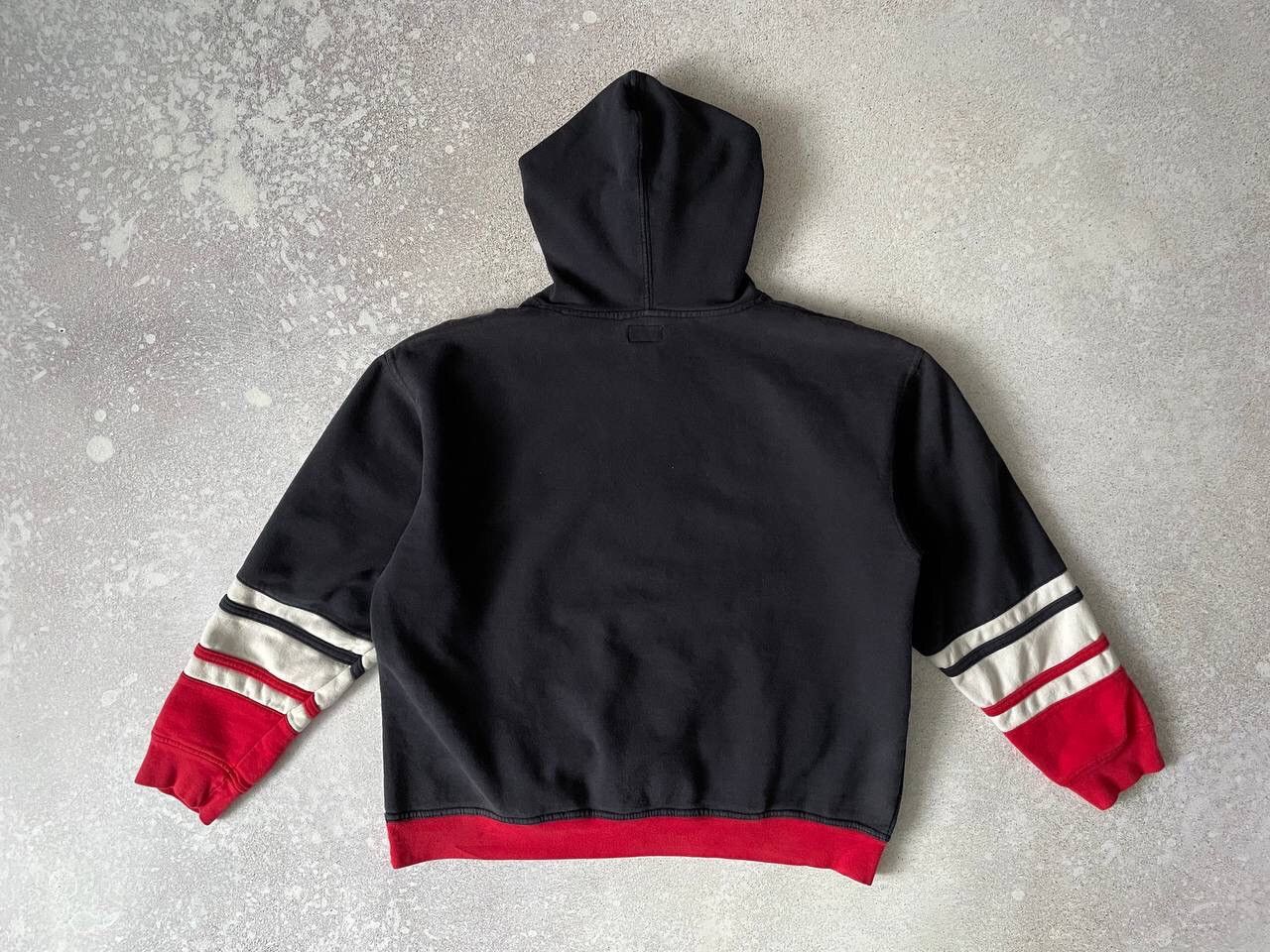 U.S. Polo Assn. × Vintage Vintage U.S.Polo Assn Hoodie Big American Flag Logo Y2K Rare Size US L / EU 52-54 / 3 - 5 Thumbnail