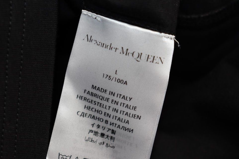 Alexander McQueen o1rshd1 Large Skull Logo T-Shirt in Black Size US L / EU 52-54 / 3 - 10 Thumbnail