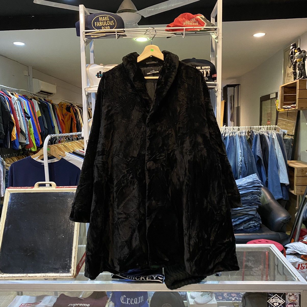 Comme des Garcons True Vintage ✔️Comme Des Garcons Tricot Acrylic Wool Coats Size US L / EU 52-54 / 3 - 1 Thumbnail