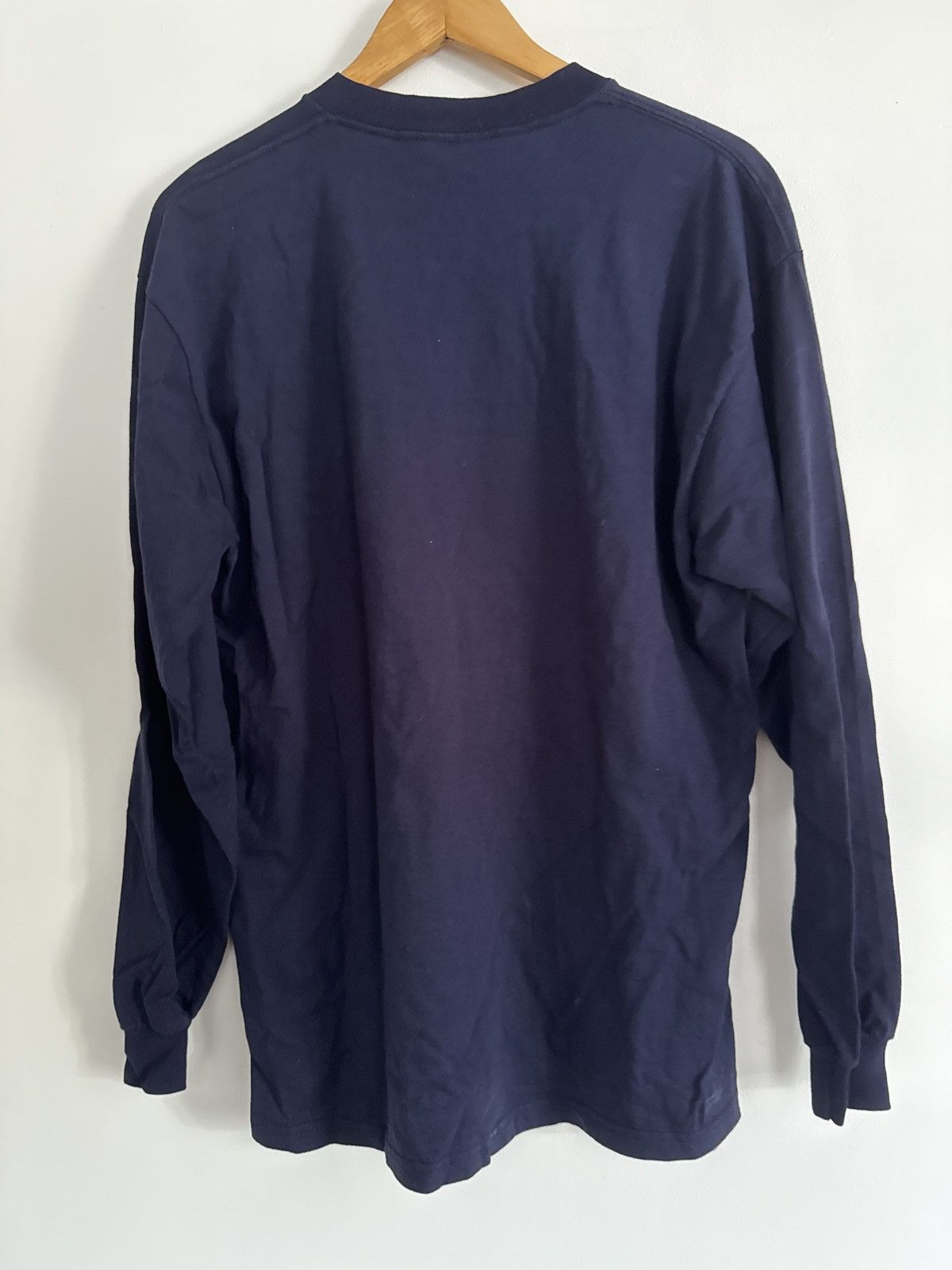 Vintage Vintage Navy Men’s Large USA Longsleeve Size US L / EU 52-54 / 3 - 3 Thumbnail