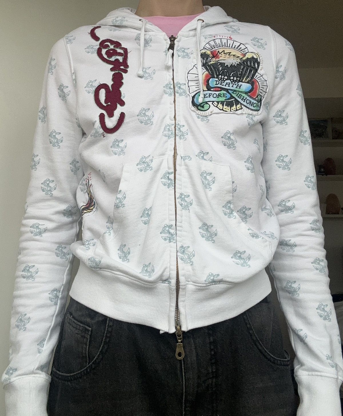 Ed Hardy vintage ed hardy x christian audigier hoodie Size M / US 6-8 / IT 42-44 - 4 Thumbnail