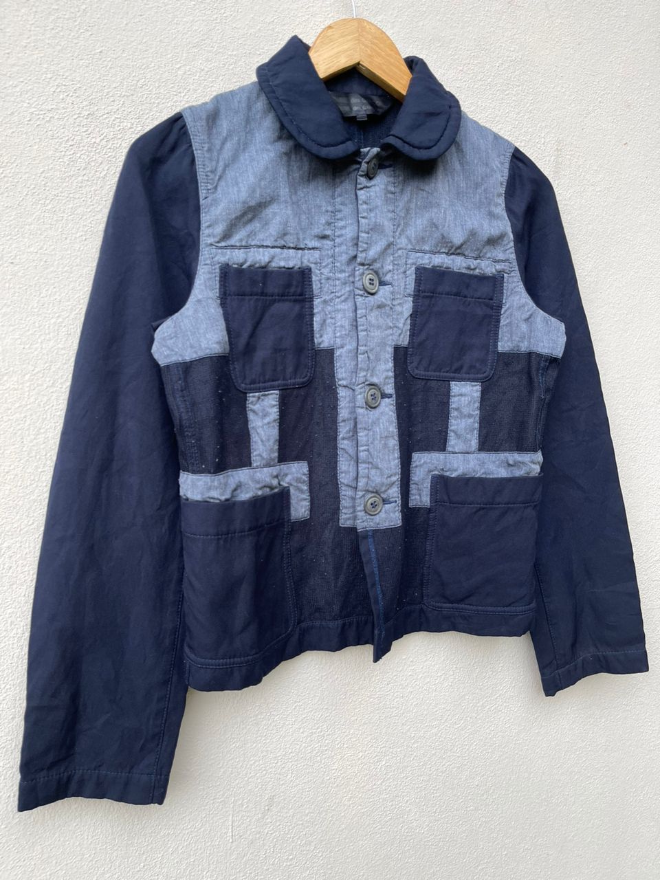 Comme des Garcons × Designer × Japanese Brand AD2010 Comme Des Garcons Patchwork Boro Jacket Size XS / US 0-2 / IT 36-38 - 3 Thumbnail