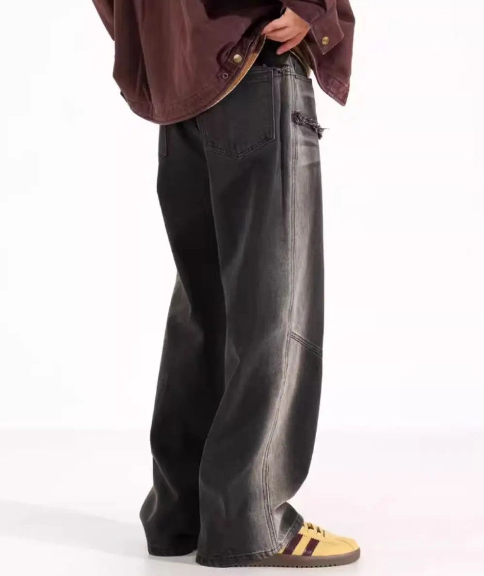 Designer × Japanese Brand Vintage Streetwear Harajuku Loose Casual Pants Size US 31 - 3 Thumbnail